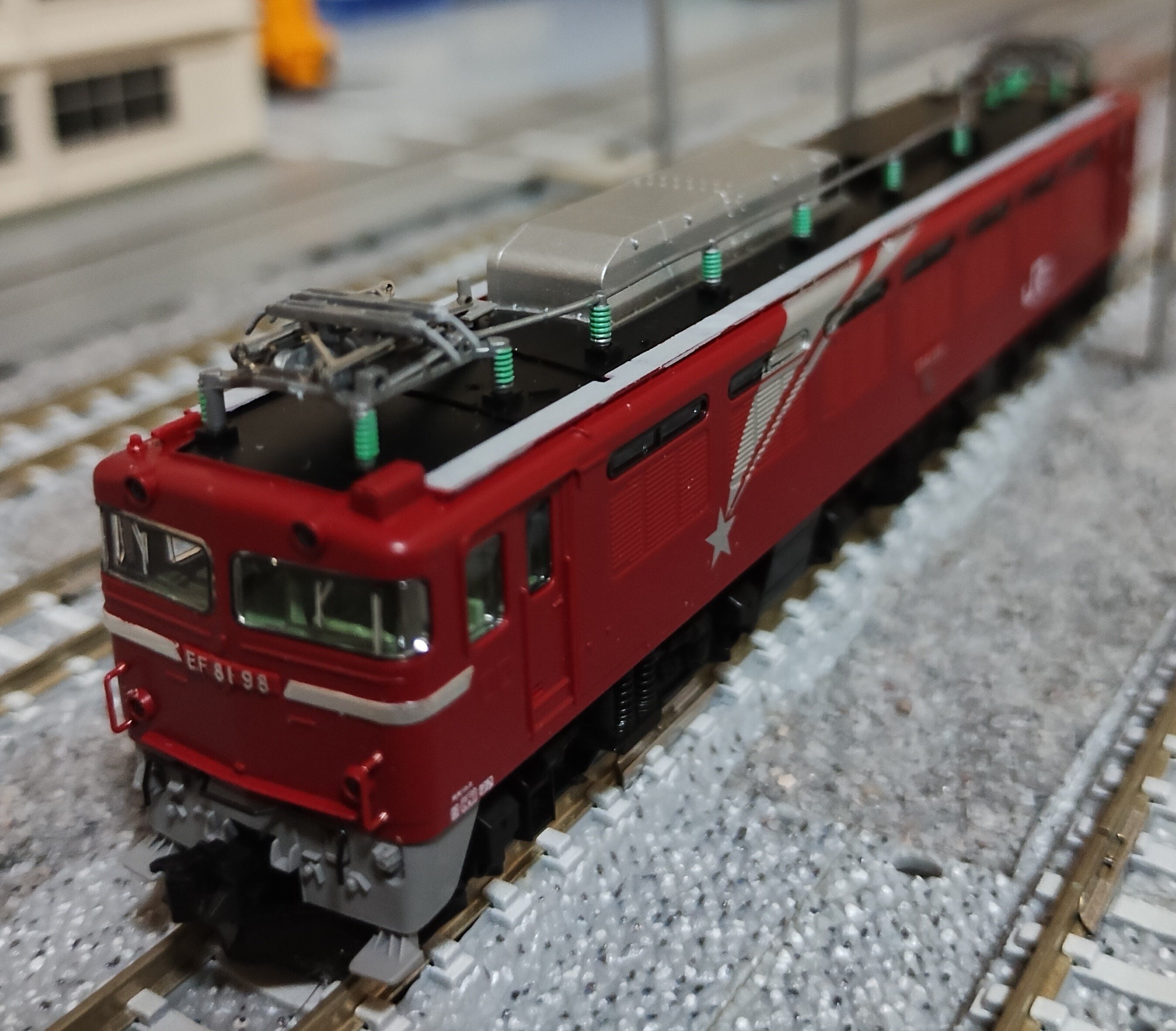 NゲージのEF81のプロトタイプは何号機?｜AKC_nt3