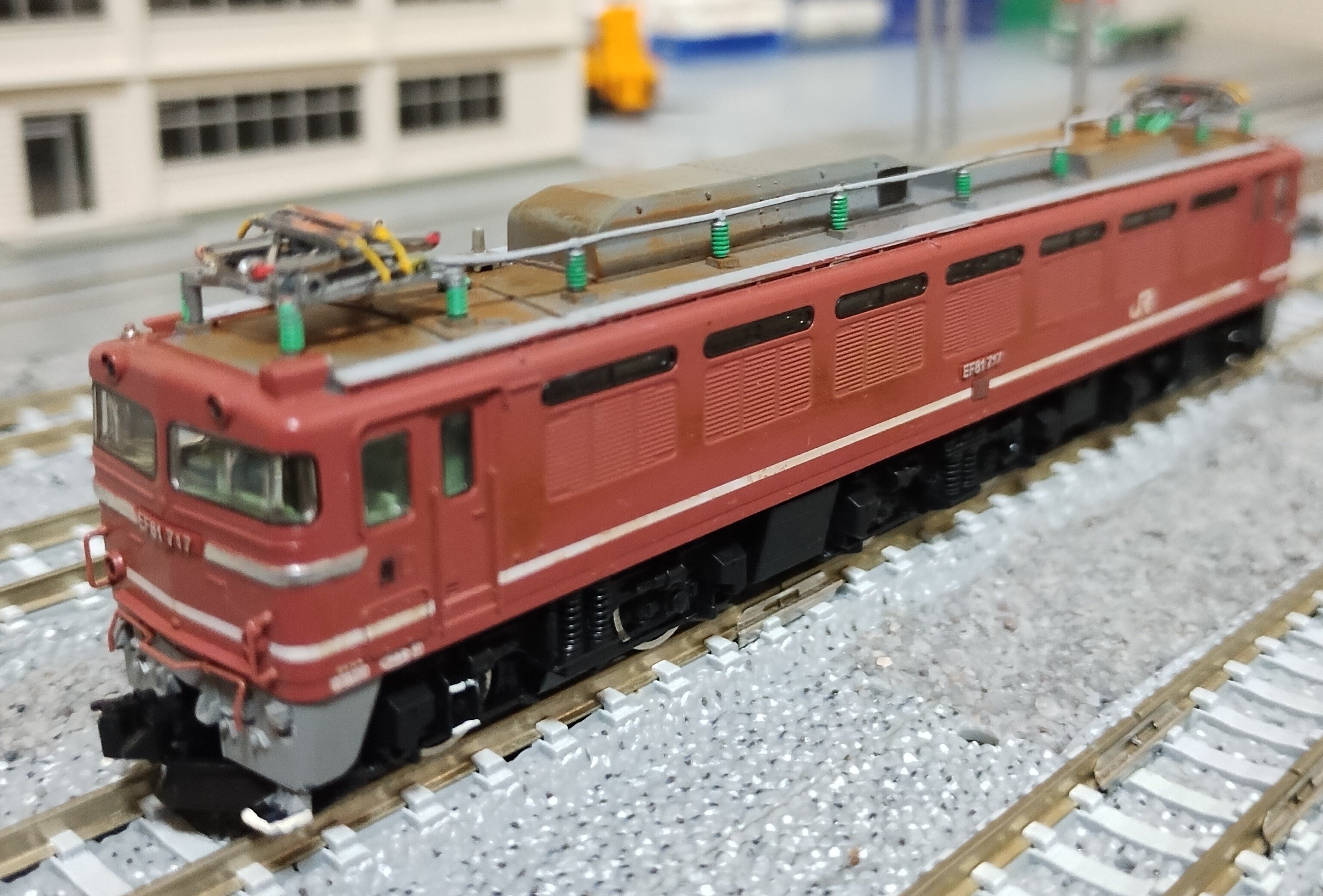 NゲージのEF81のプロトタイプは何号機?｜AKC_nt3