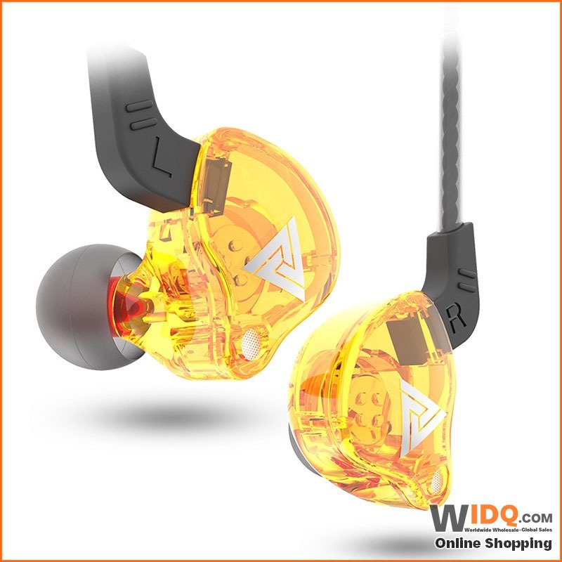 ハイレゾイヤホン 🎧 QKZ AK6 ハイレゾ 40kHz グラフェン スポーツイヤホン 🎶｜WIDQ