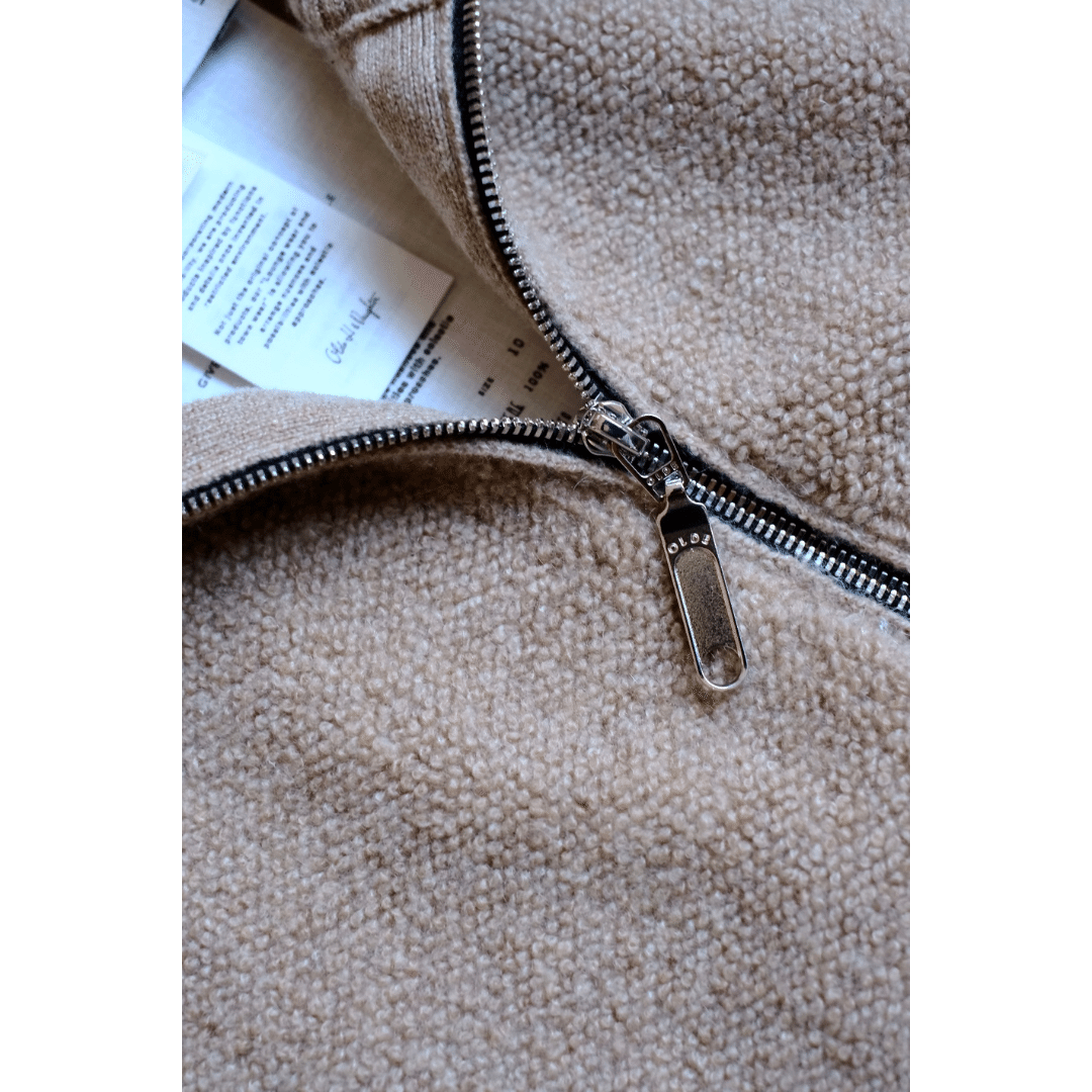 トラックジャケットの概念を超えた、カシミヤの極地 ”olde h&daughter