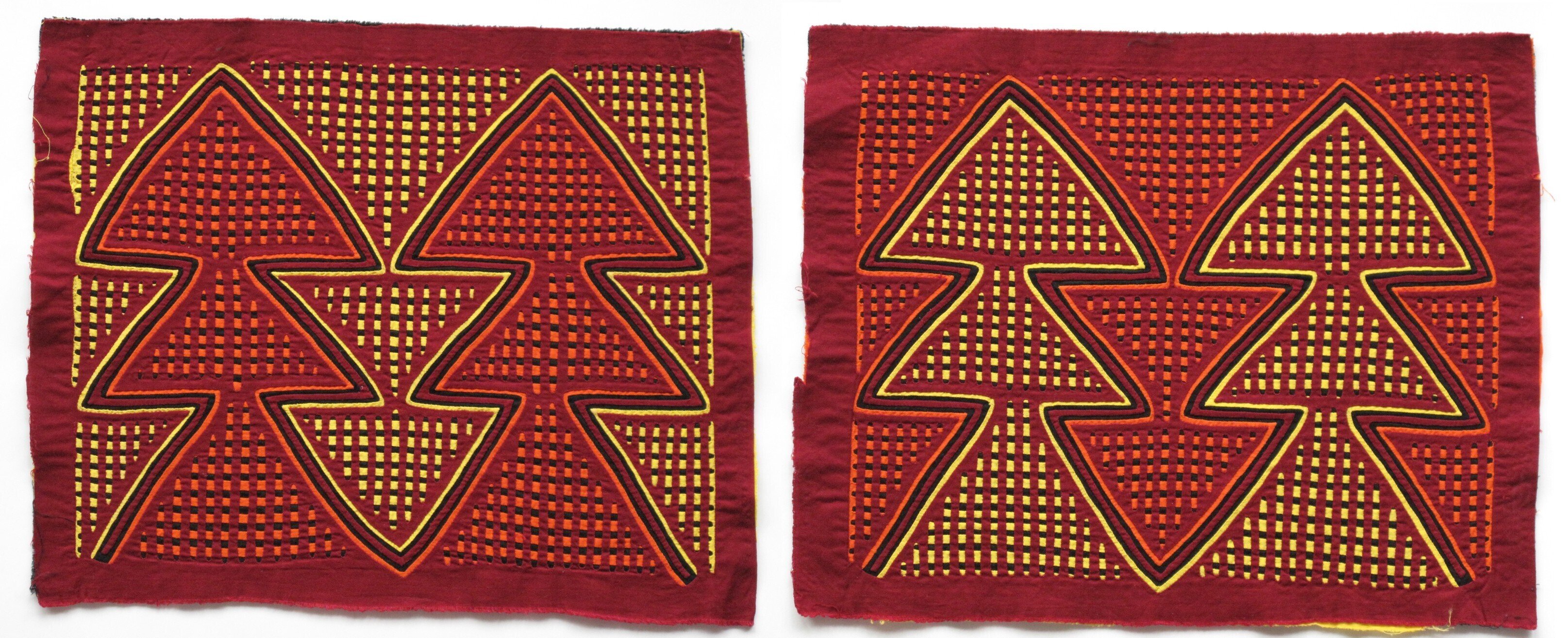 Colección de Mola : クナ族の伝統手芸図案100選 ①幾何学・抽象模様編