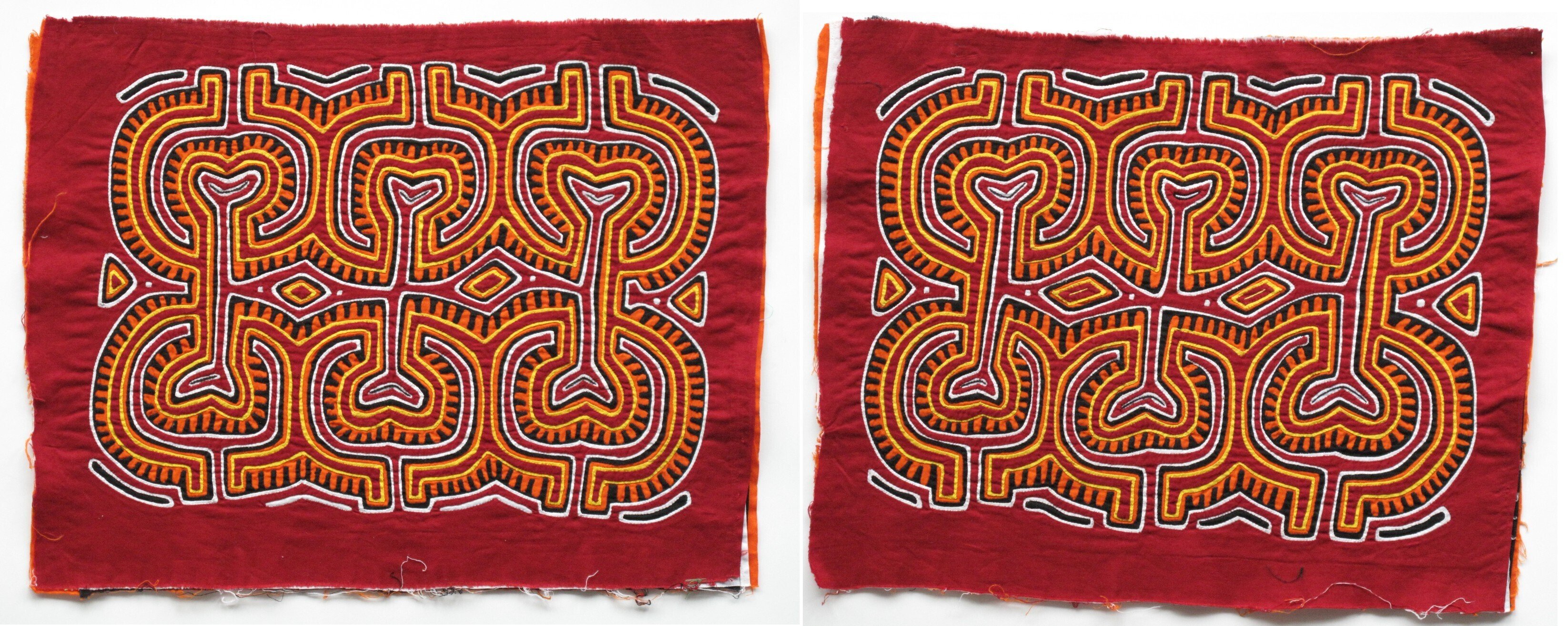 Colección de Mola : クナ族の伝統手芸図案100選 ①幾何学・抽象模様編