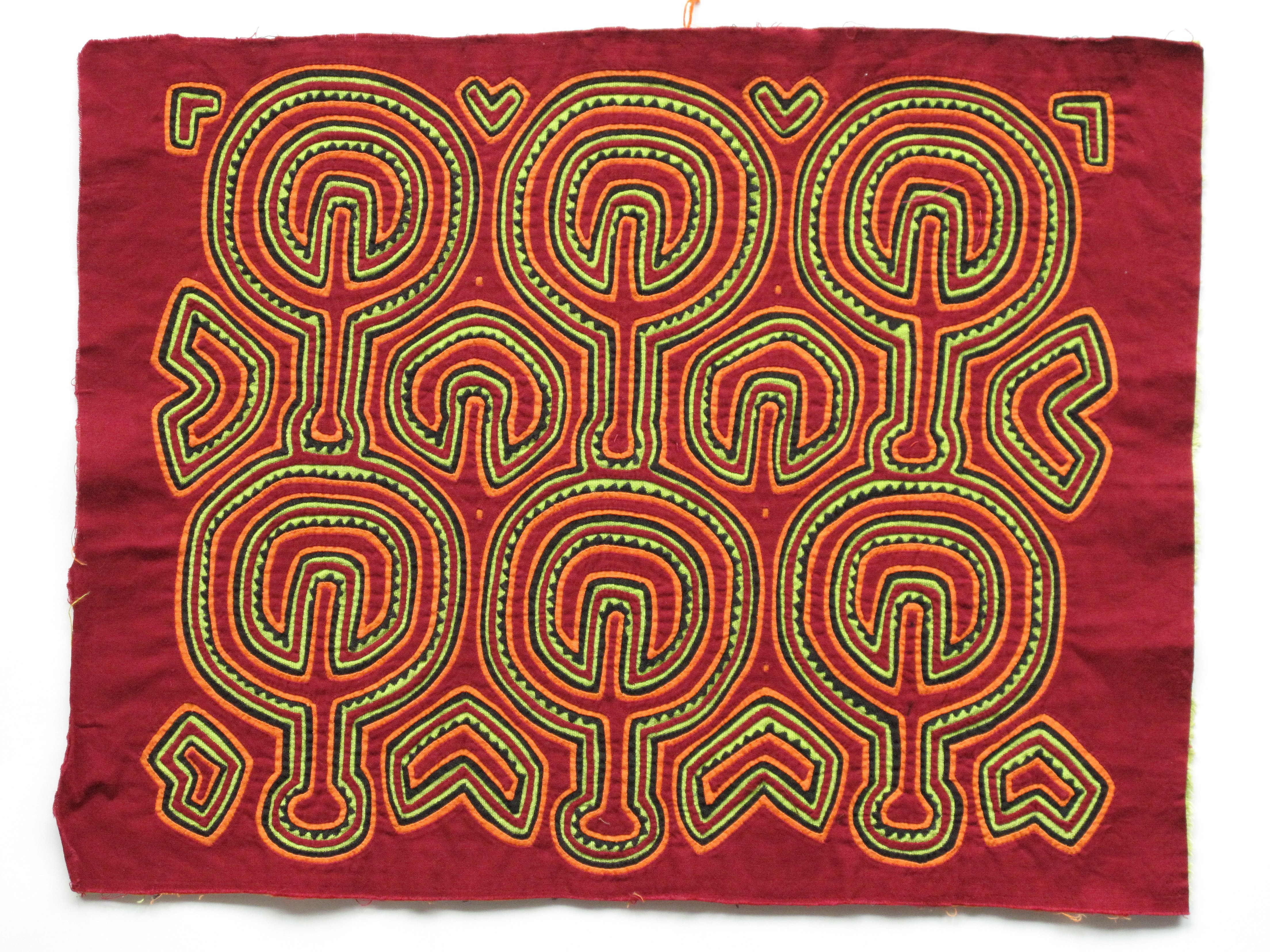 Colección de Mola : クナ族の伝統手芸図案100選 ①幾何学・抽象模様編