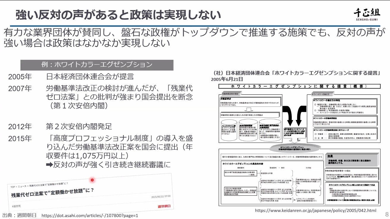 政策形成に関わるステークホルダー：政治、行政、民間の役割と連携
