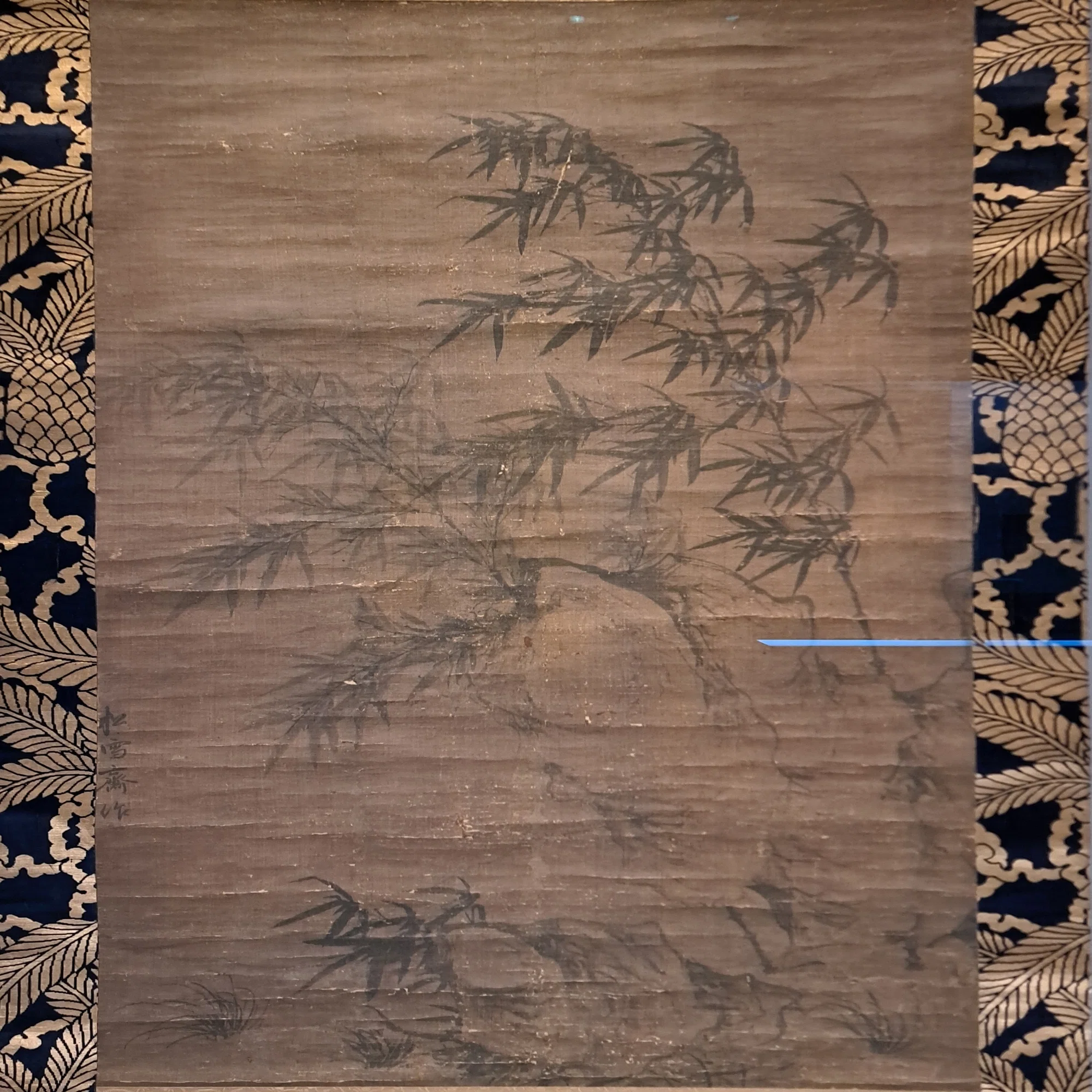 中国書画精華—宋・元時代の名品—＞（東京国立博物館）：山水画の樹木 