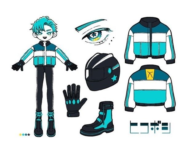 オリジナルアニメキャラクターイラスト オリジナルキャラクター紹介③｜720