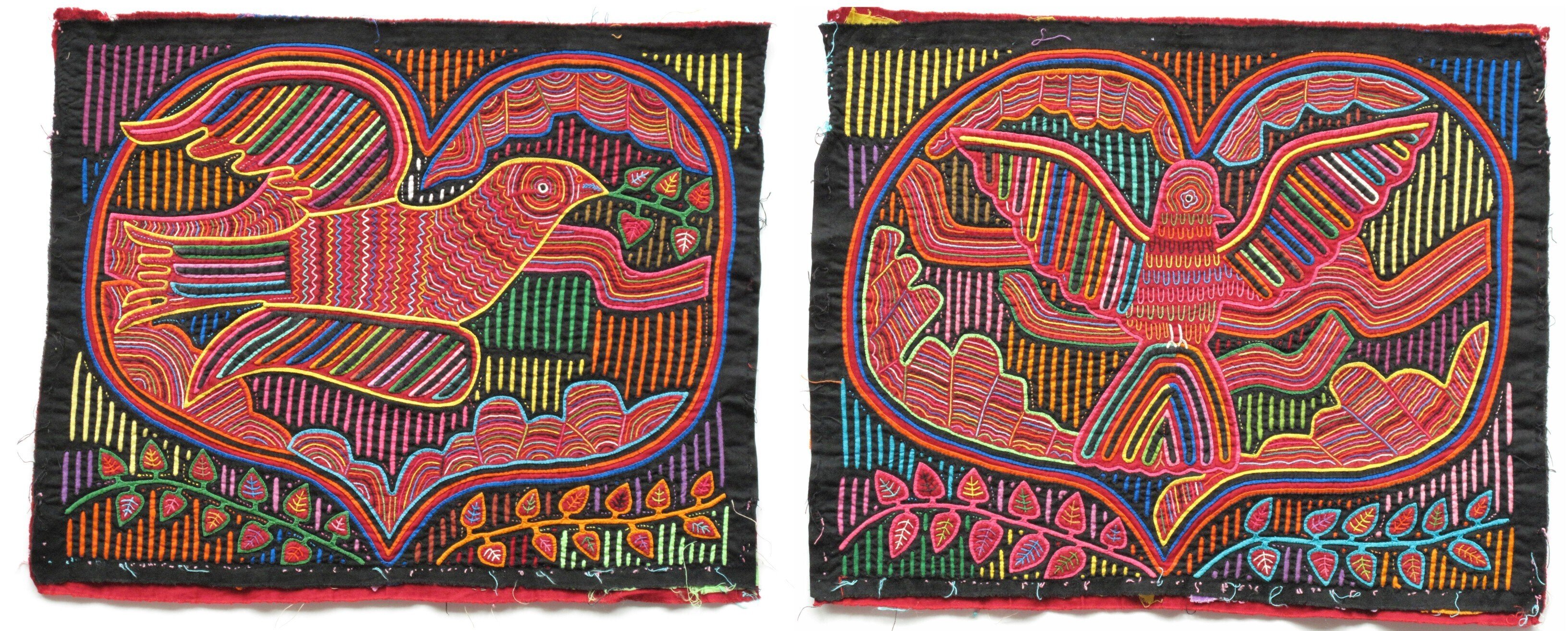 Colección de Mola : クナ族の伝統手芸図案100選 ②鳥類モチーフ編