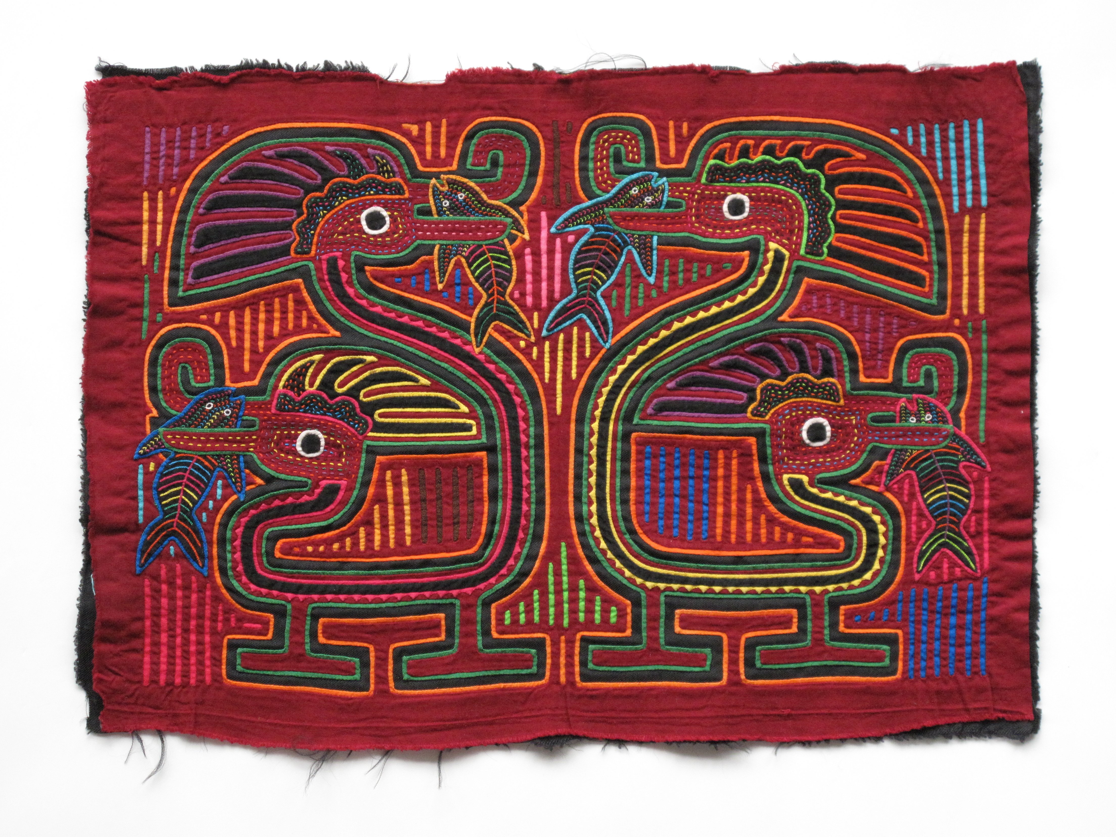 Colección de Mola : クナ族の伝統手芸図案100選 ②鳥類モチーフ編