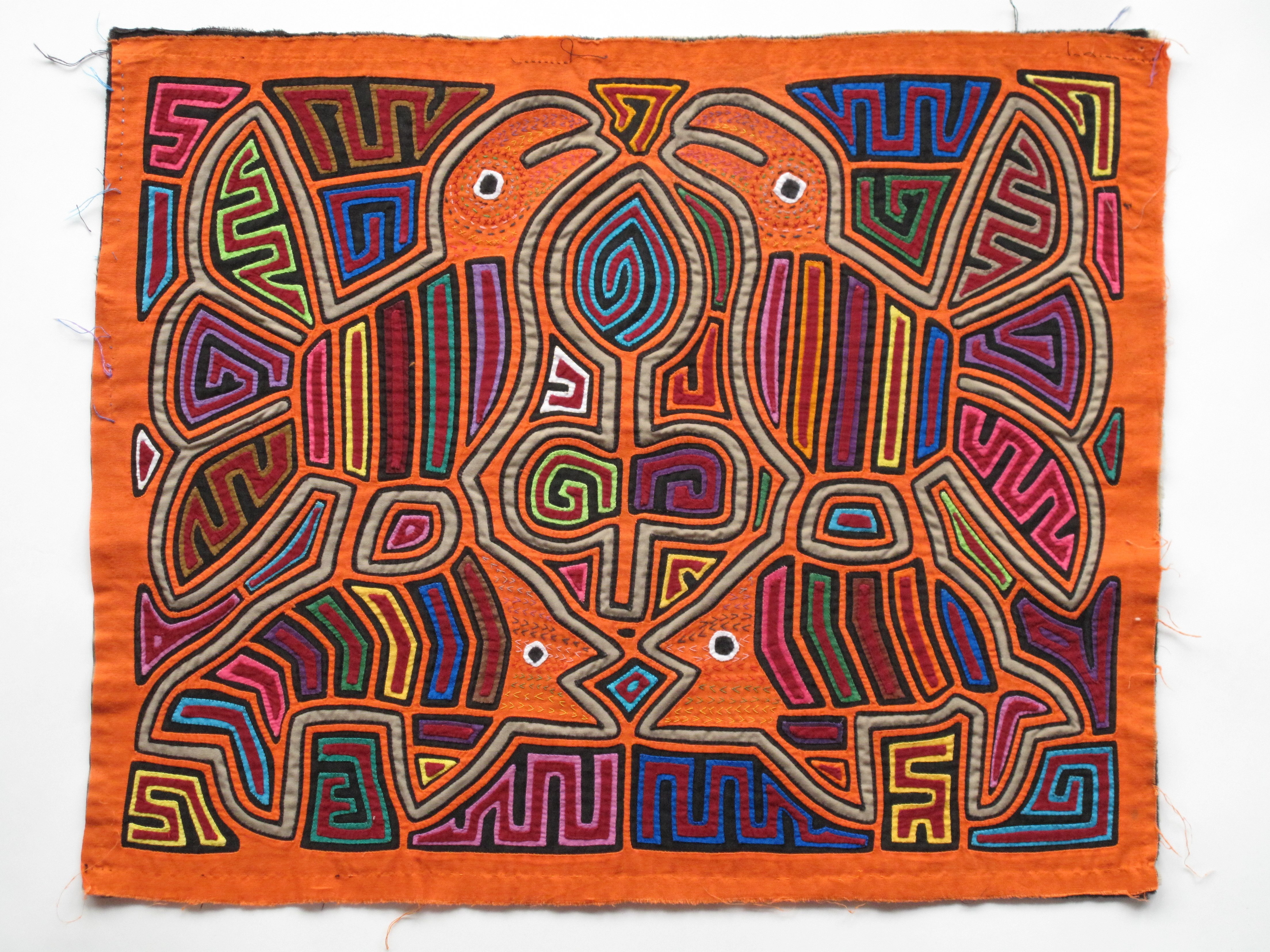 Colección de Mola : クナ族の伝統手芸図案100選 ②鳥類モチーフ編