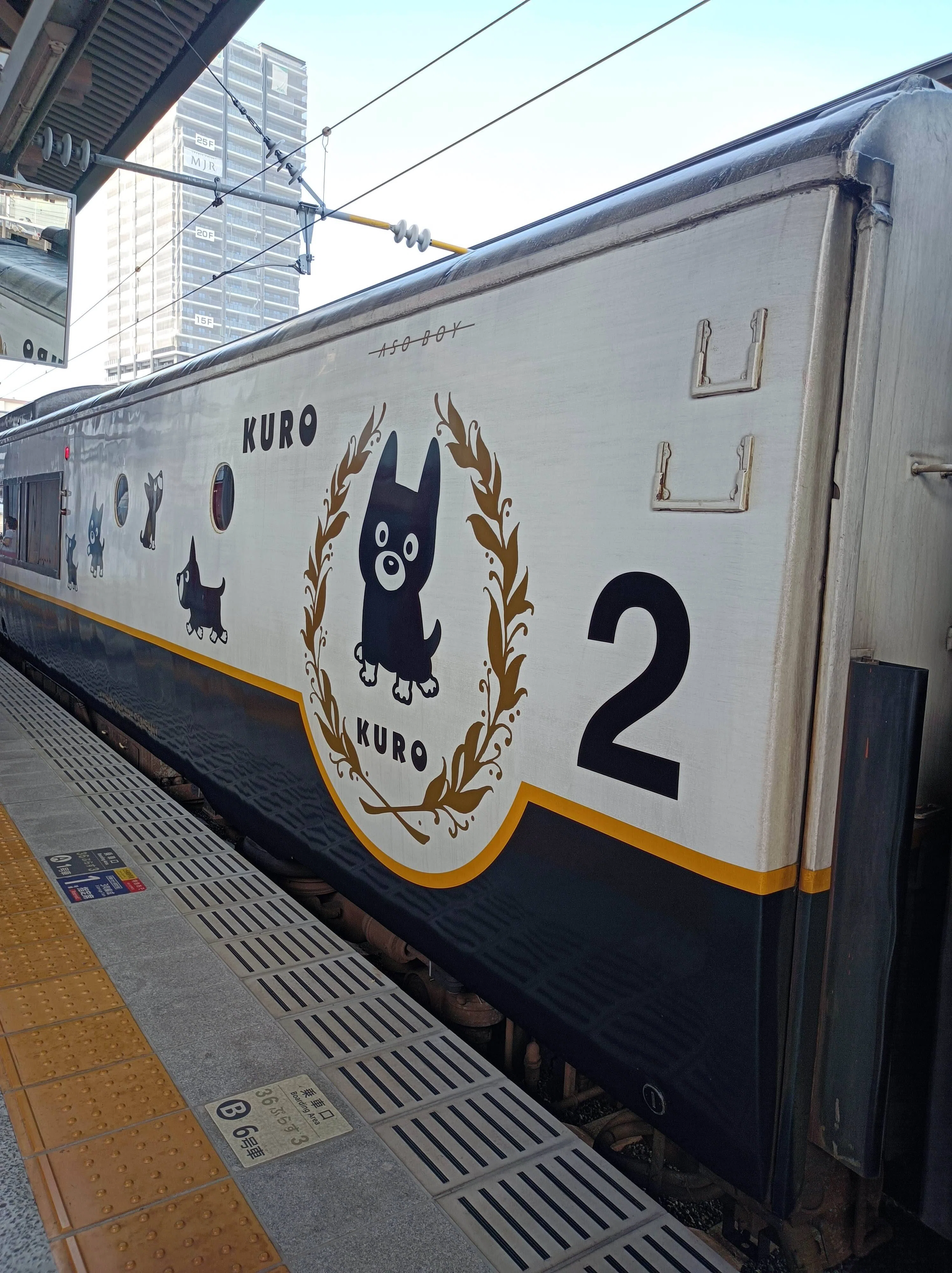 親子たび】九州4泊5日の4日目（特急あそぼーい、阿蘇山）｜きいねこ