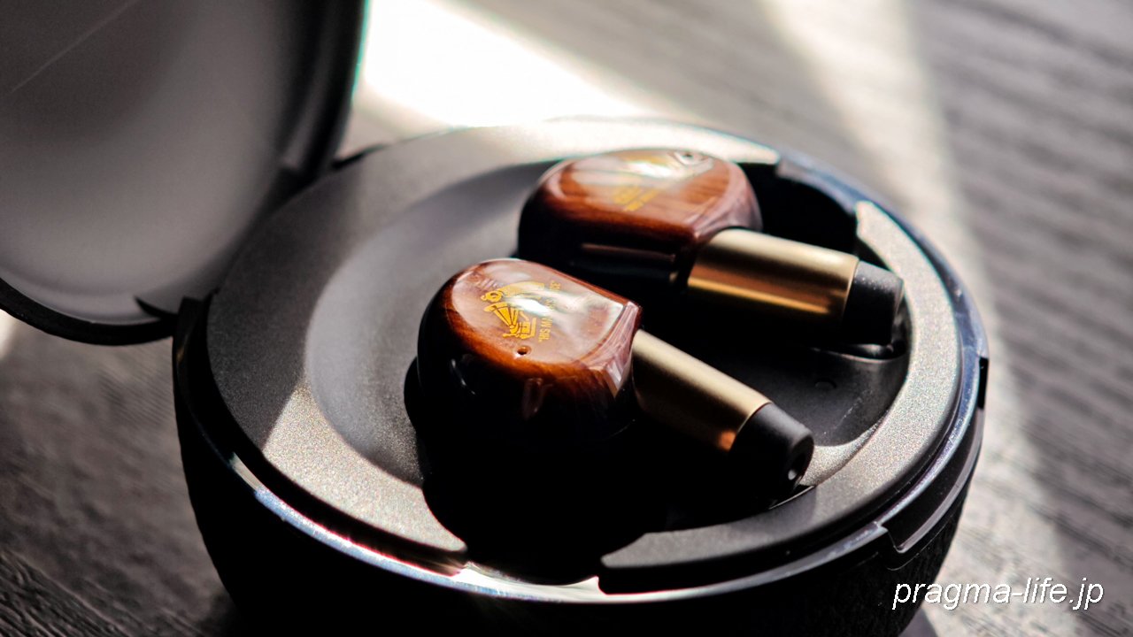 Victor WOOD master サンバーストブラウン まるで「耳につける楽器」。Victor WOOD Master レビュー。木が奏でる