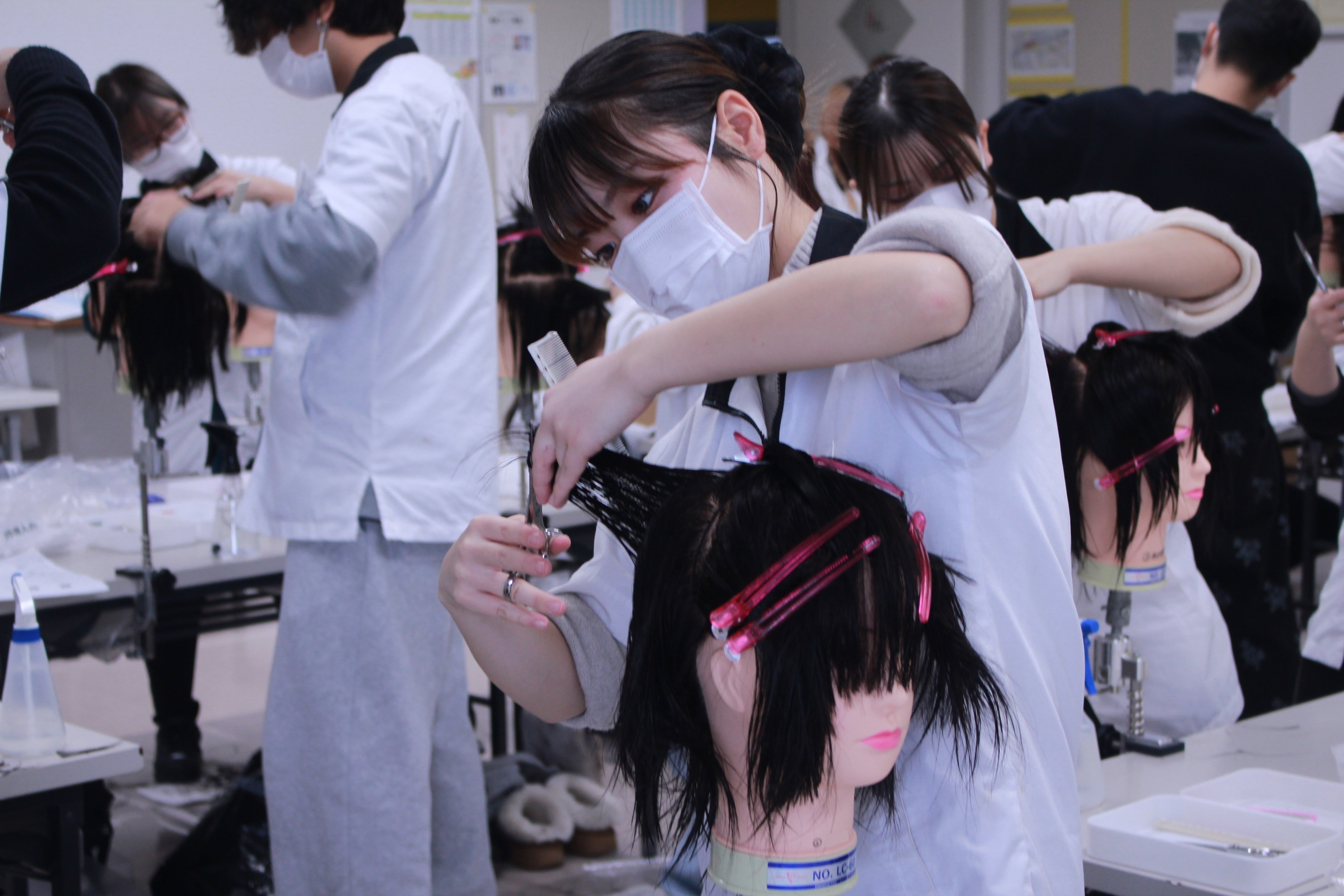 3年連続！新潟県No.1✨美容師国家試験に向けた実習授業に潜入📷｜国際