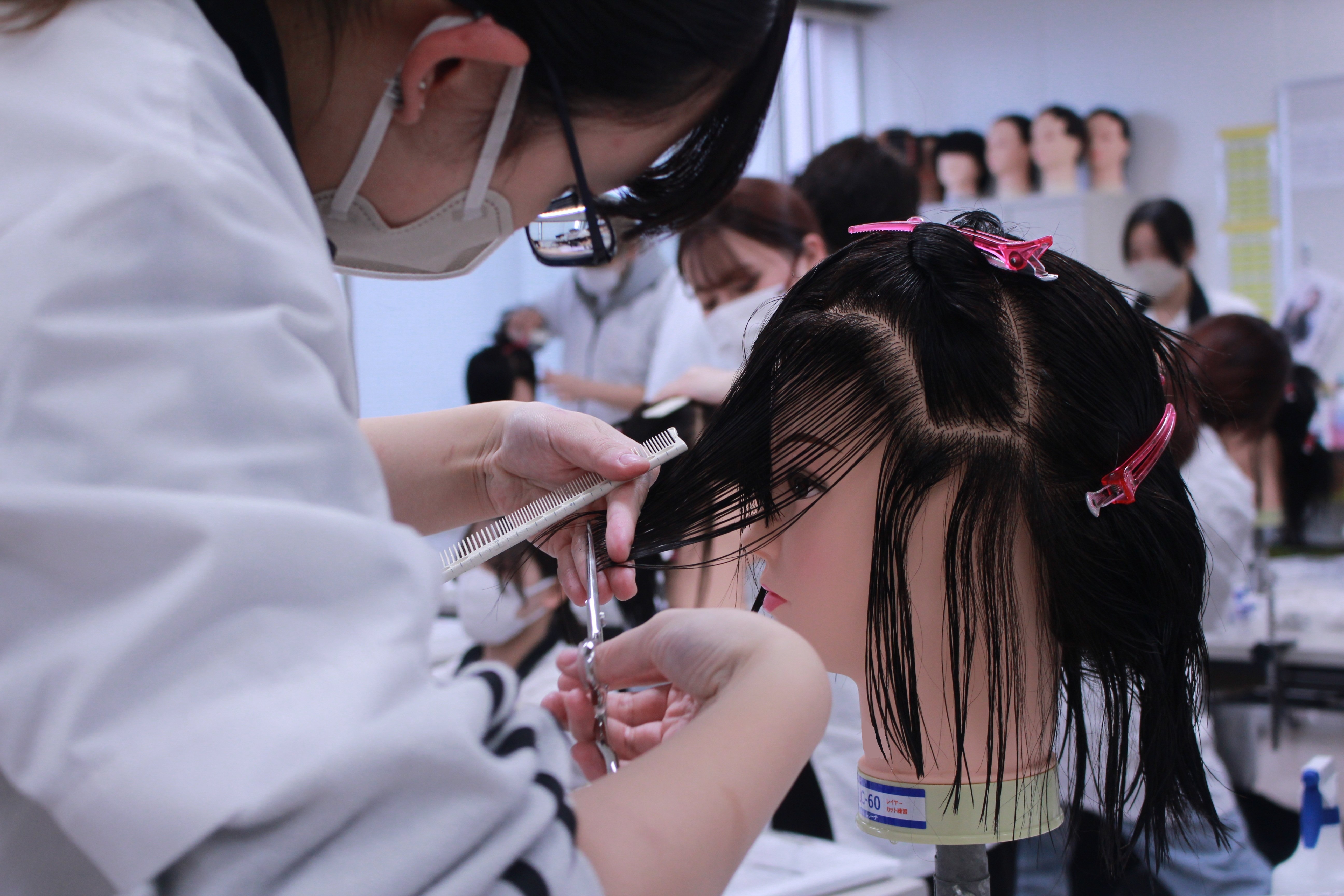 3年連続！新潟県No.1✨美容師国家試験に向けた実習授業に潜入📷｜国際