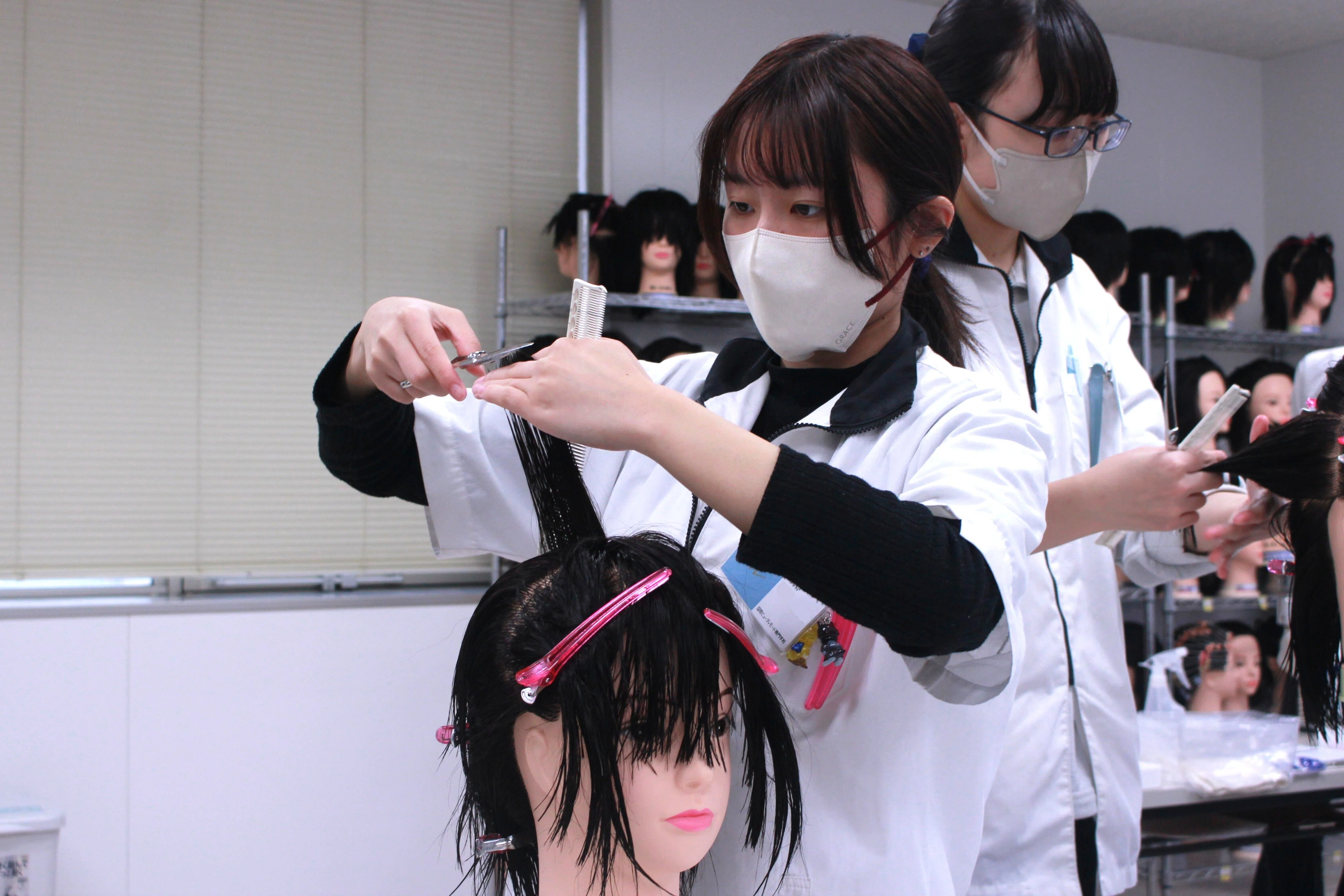 3年連続！新潟県No.1✨美容師国家試験に向けた実習授業に潜入📷｜国際