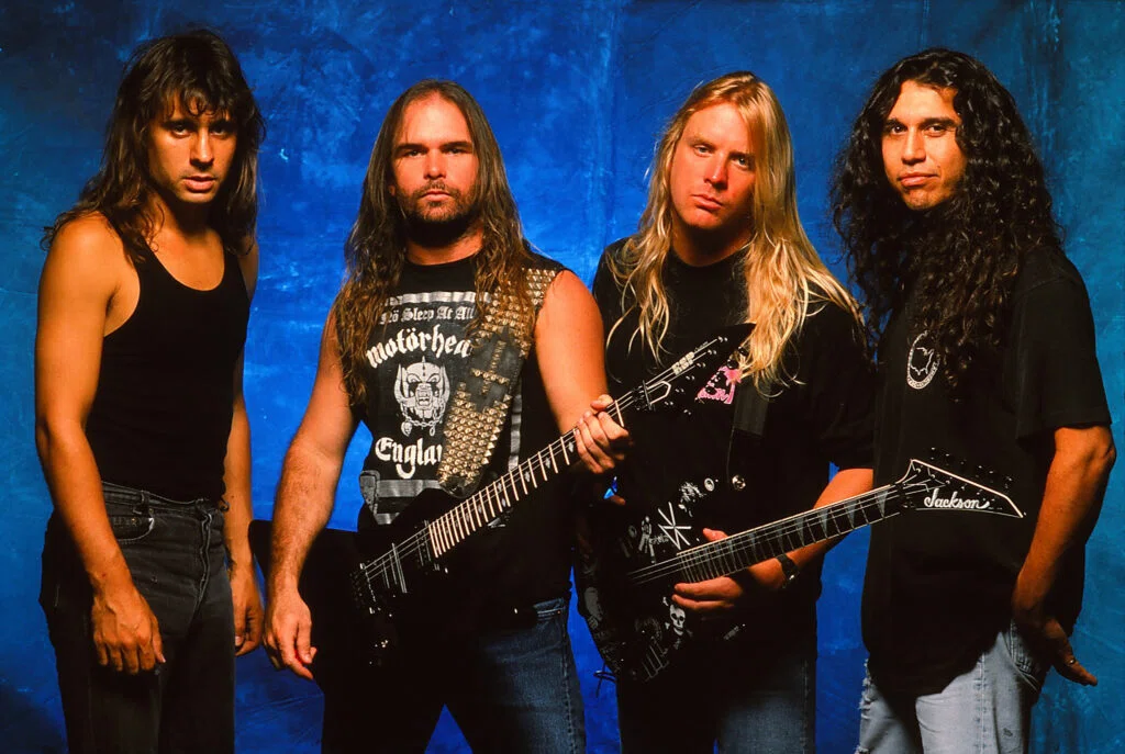 Dave Lombardo (Drs.) / Kerry King (Gt.) / Jeff Hanneman (Gt.) / Tom Araya (Bs.)