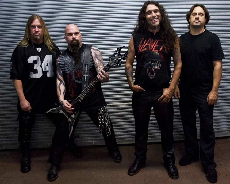 Jeff Hanneman (Gt.) / Kerry King (Gt.) / Tom Araya (Bs.) / Dave Lombardo (Drs.)