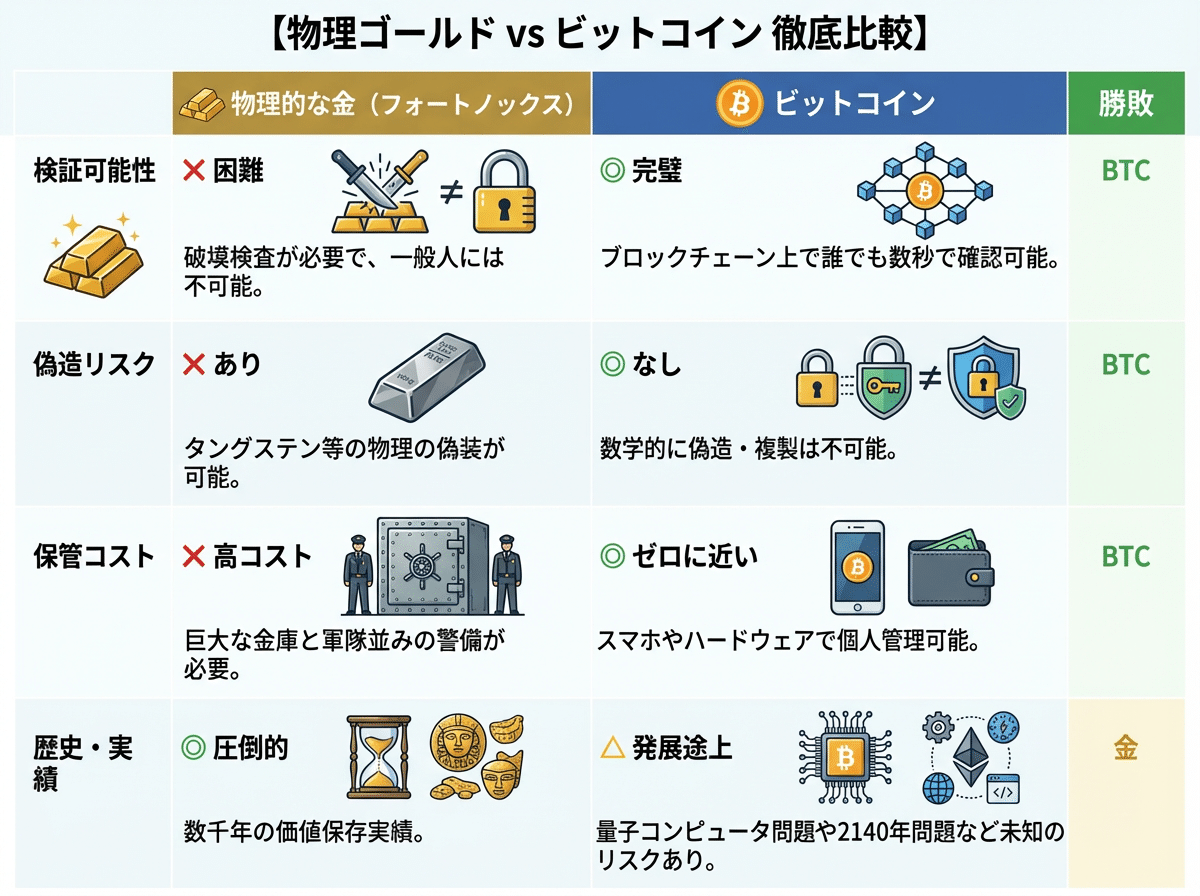フォートノックス金塊問題：「物理とデジタル」｜Ferica