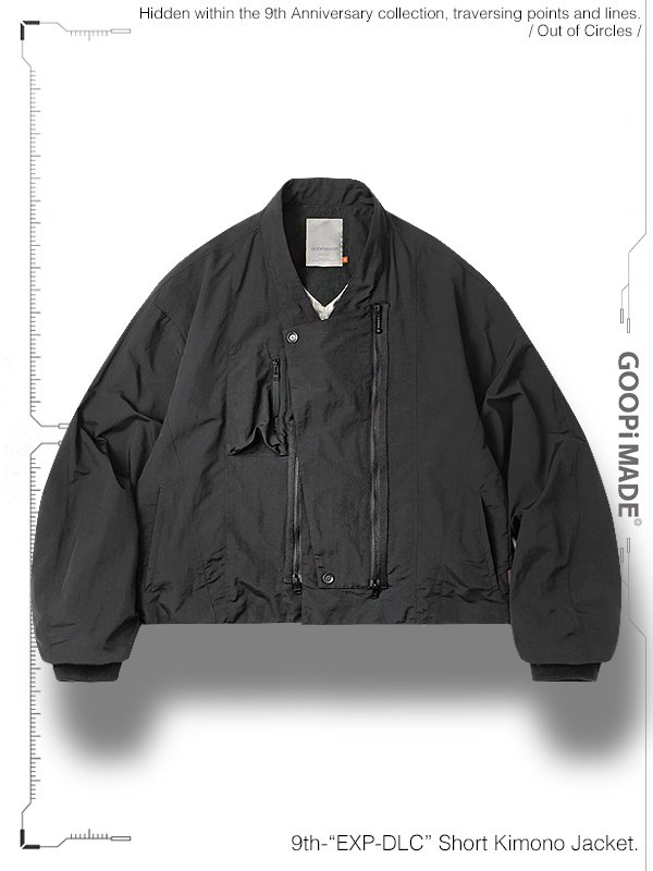 11/29発売の「GOOPiMADE / 9th-“EXP-DLC” Short Kimono Jacket