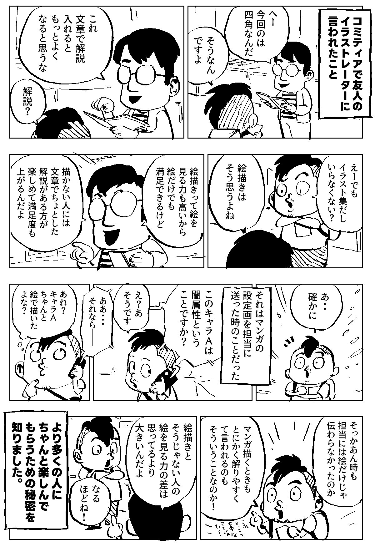 48歳マンガ家志望 絵を見るちから｜加藤オズワルド