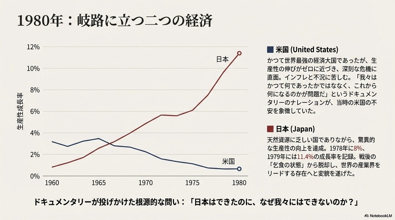 If Japan Can, Why Can't We?』（NBC、1980年放送）｜☜SIDE HANDS☞