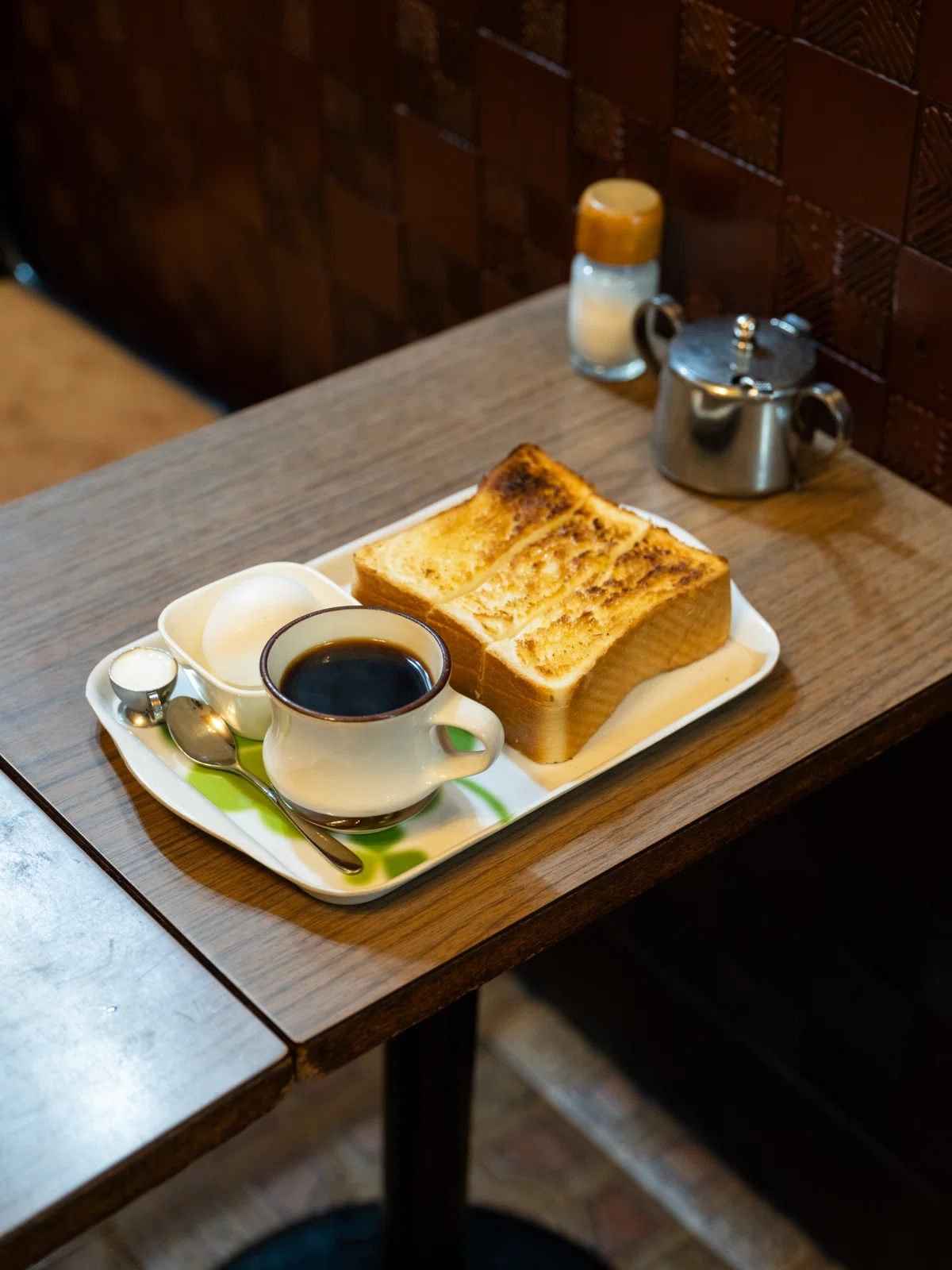 喫茶ブラザーのモーニングトースト