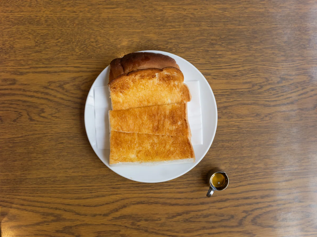 喫茶タマイチのトースト