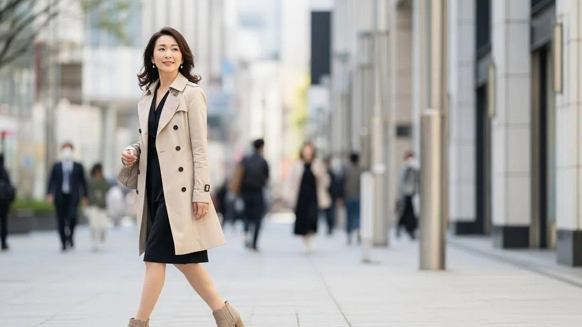 若く見える姿勢と歩き方