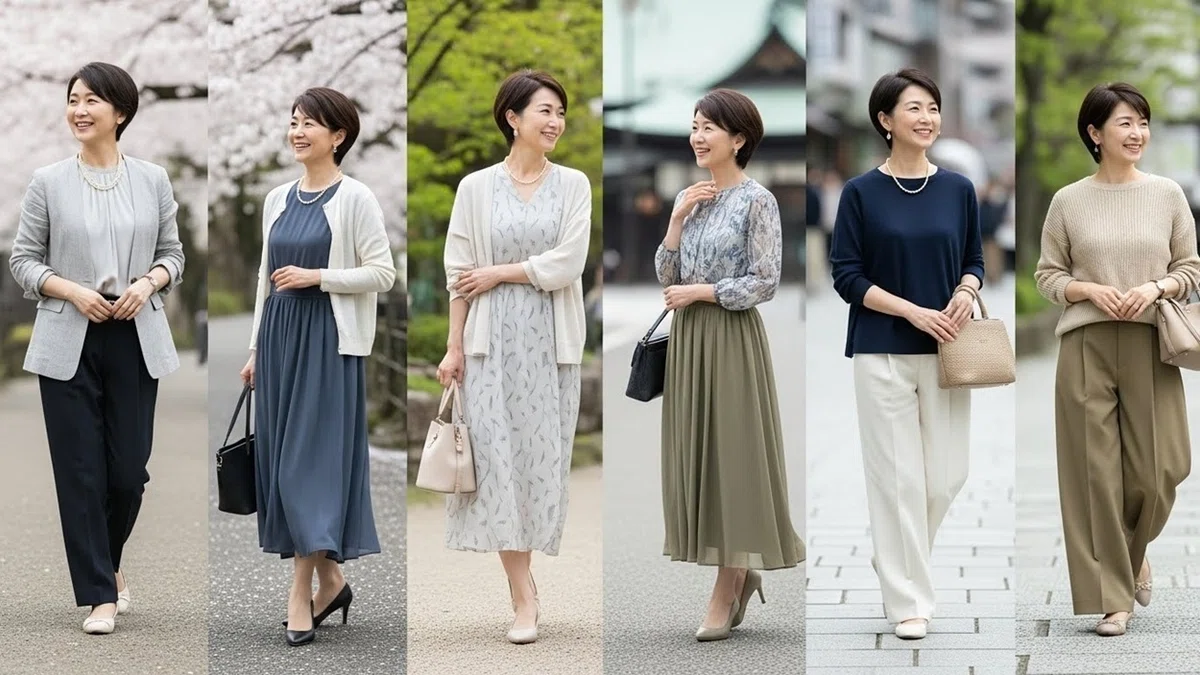 50代女性の落ち着き