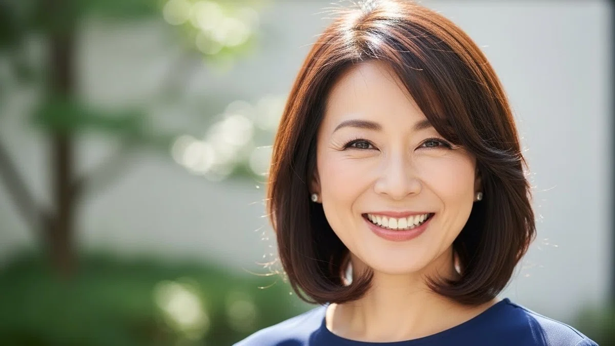 自然体の50代女性