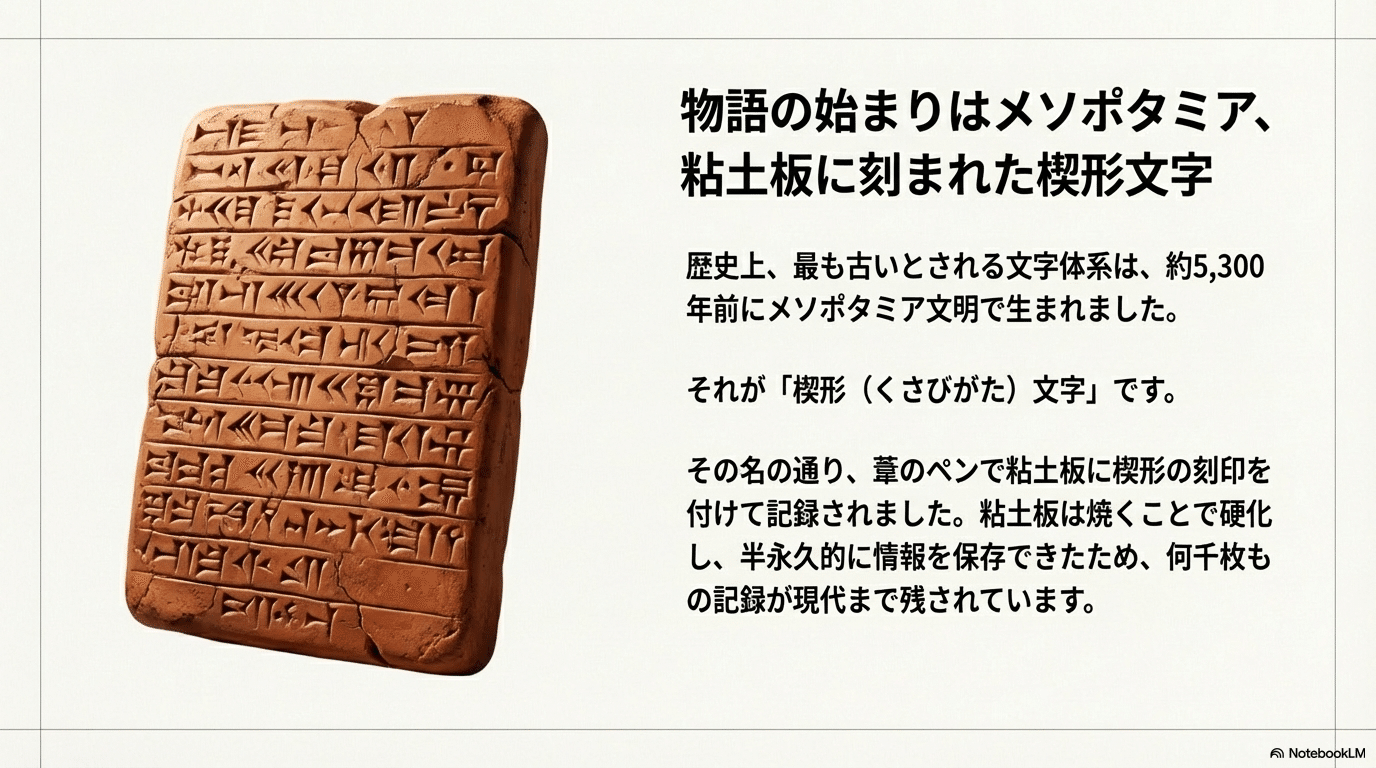 文字はどう進化した？科学法則のはじまりとハンムラビ法典｜サイエン