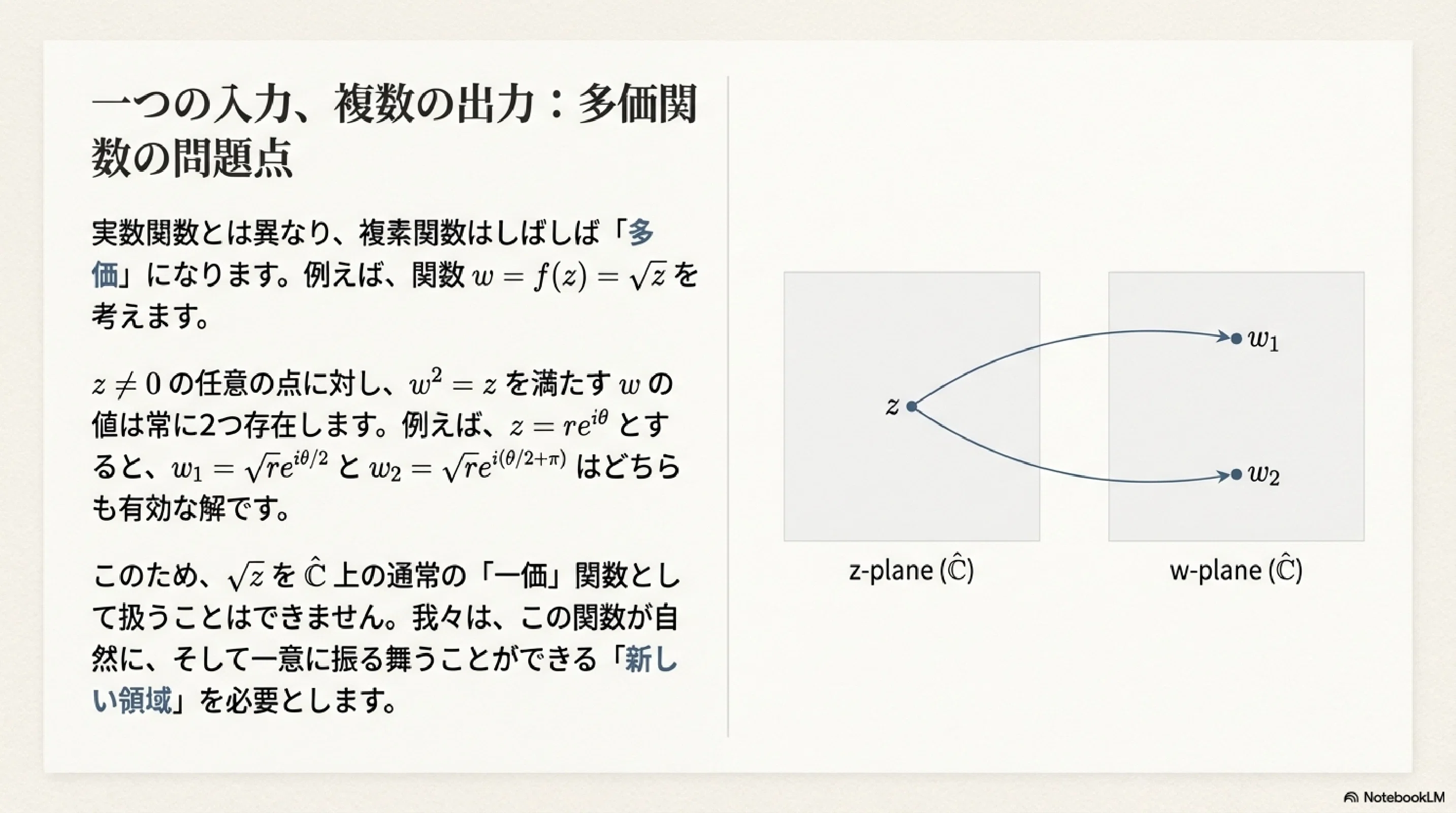 分岐有理型接続Branched Meromorphic Continuation (スライド版）｜ari1110