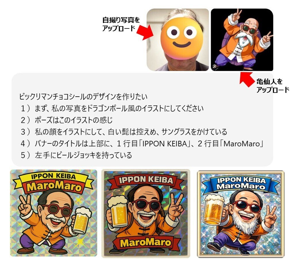 自家製ビックリマンシールの作り方｜MaroMaro