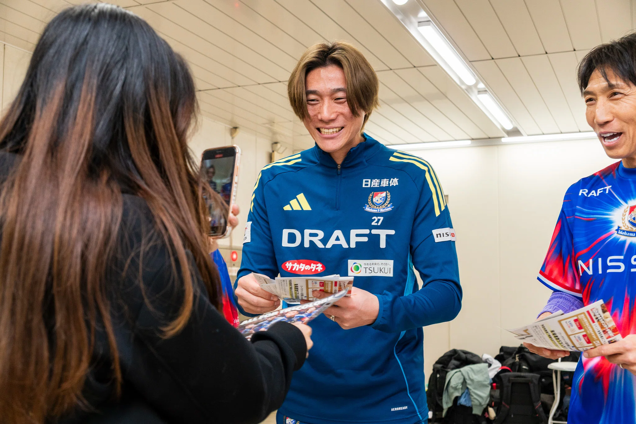 松原健「たくさんの方のサポートに恩返しを」。リハビリから直行で