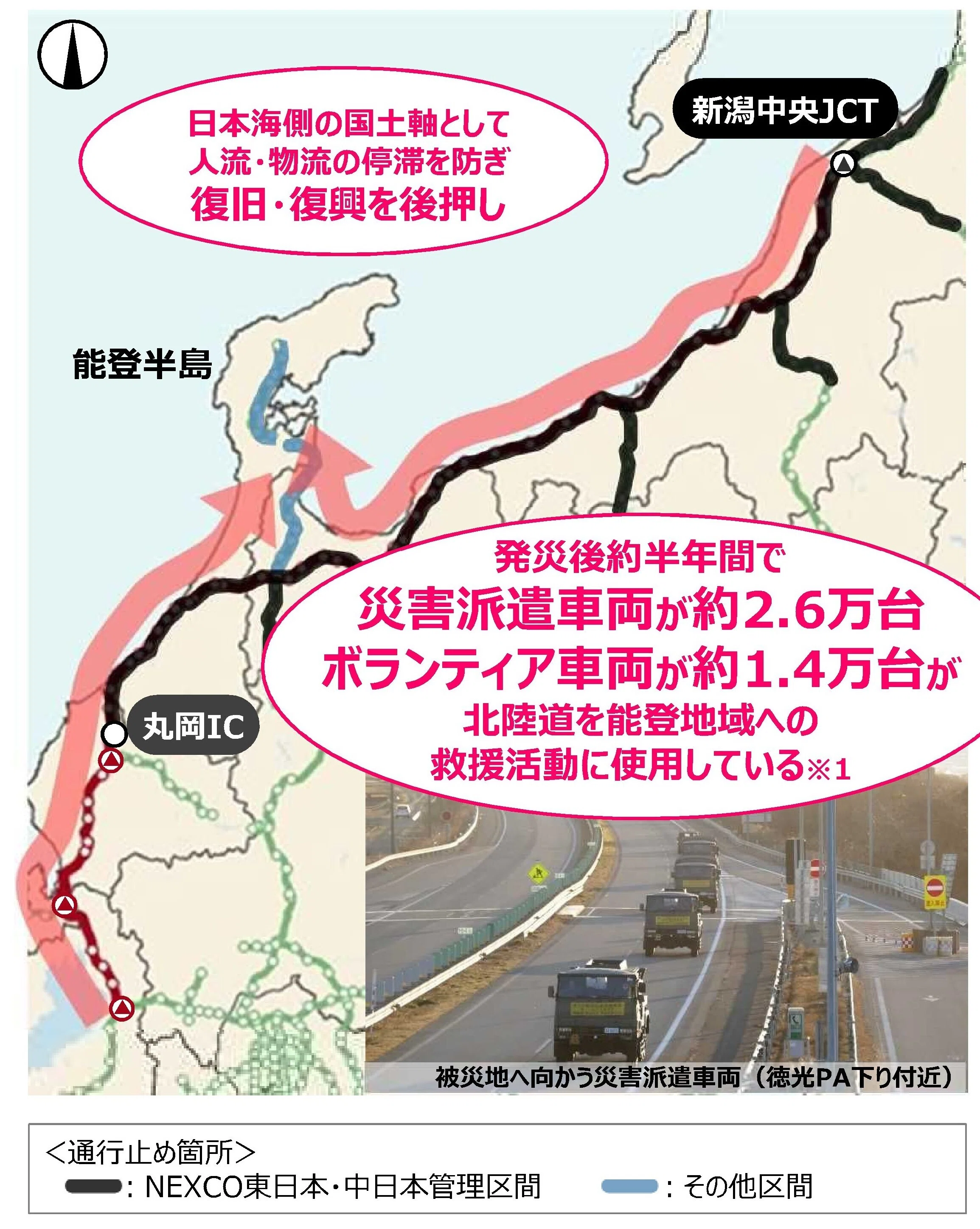 E8】北陸自動車道 ─ 雪・海・地すべり。日本海沿岸の“最も厳しい条件