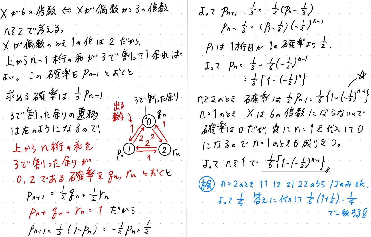 Piece CHECK(2025-83) 6の倍数となる確率｜東大数学9割のKATSUYAが販売