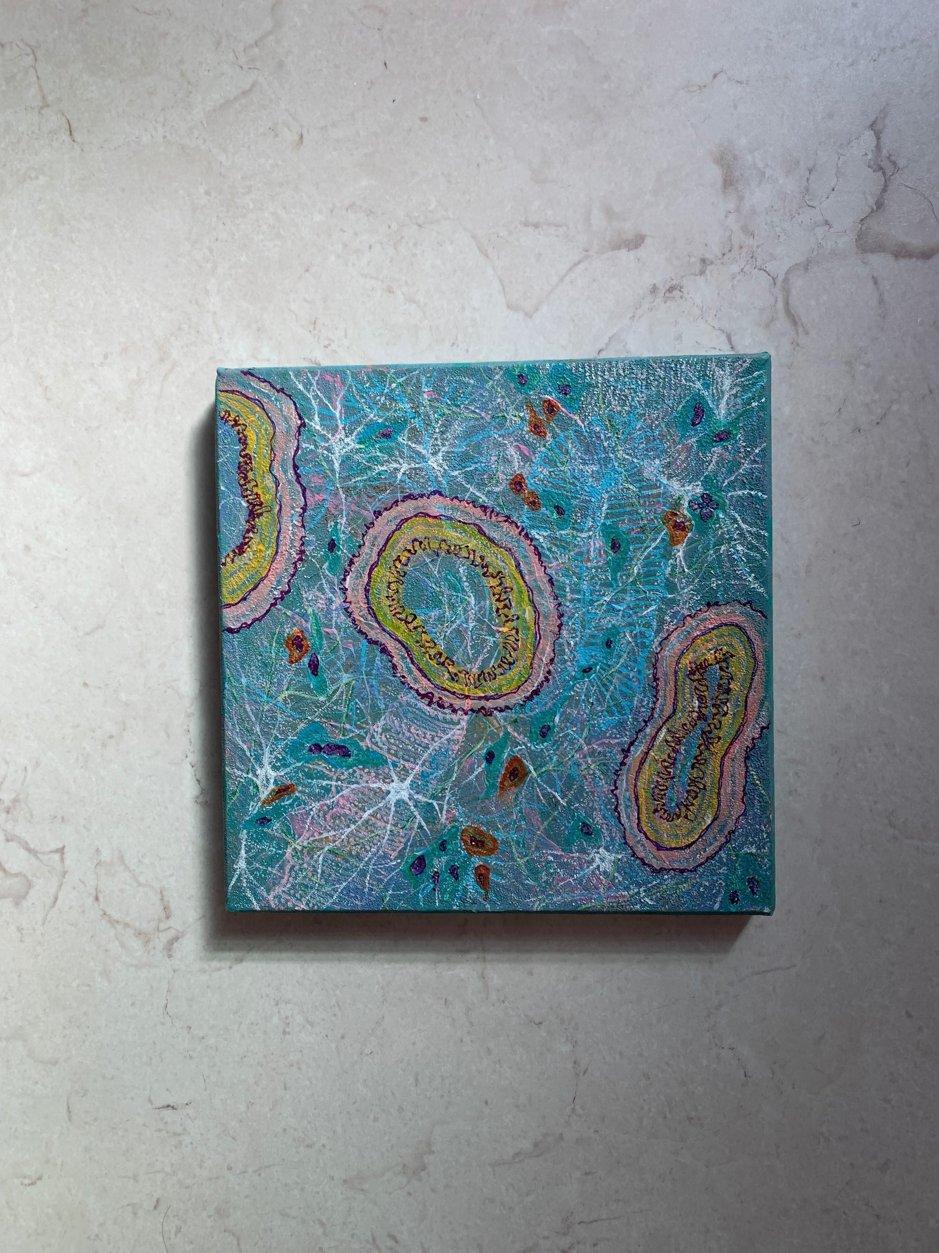 作品解説】いのちたち -がん細胞を描いた｜佐竹純子