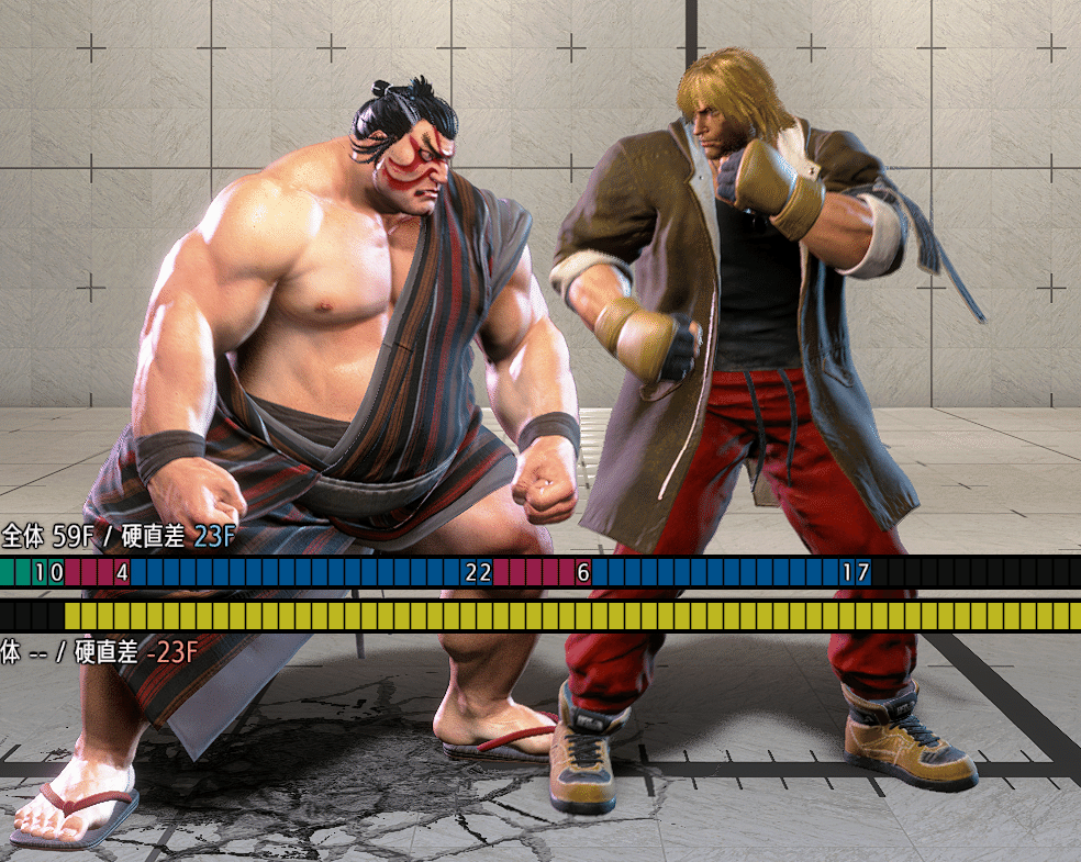 スト6】エドモンド本田起き攻め。あとコンボ｜ボンモコ