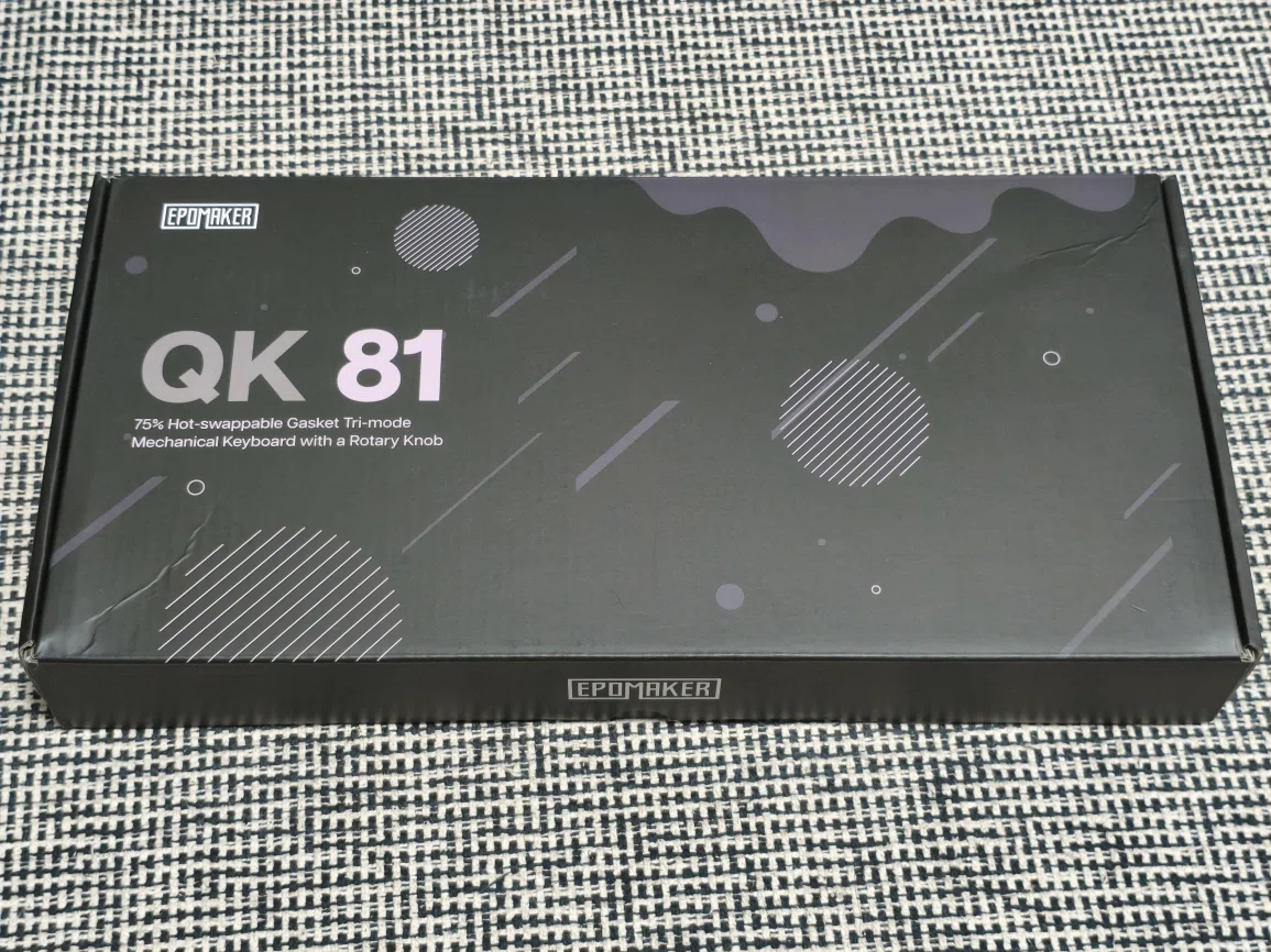 独身の日にEpomaker QK81というキーボードを買った話｜灰月遥夏