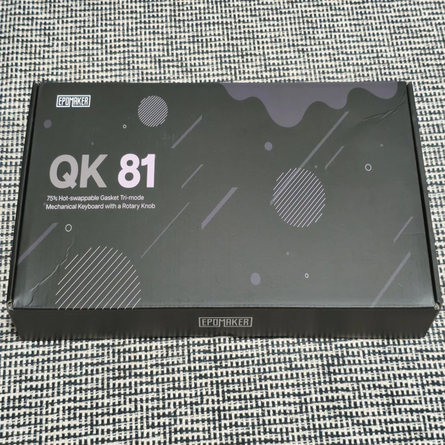 独身の日にEpomaker QK81というキーボードを買った話｜灰月遥夏