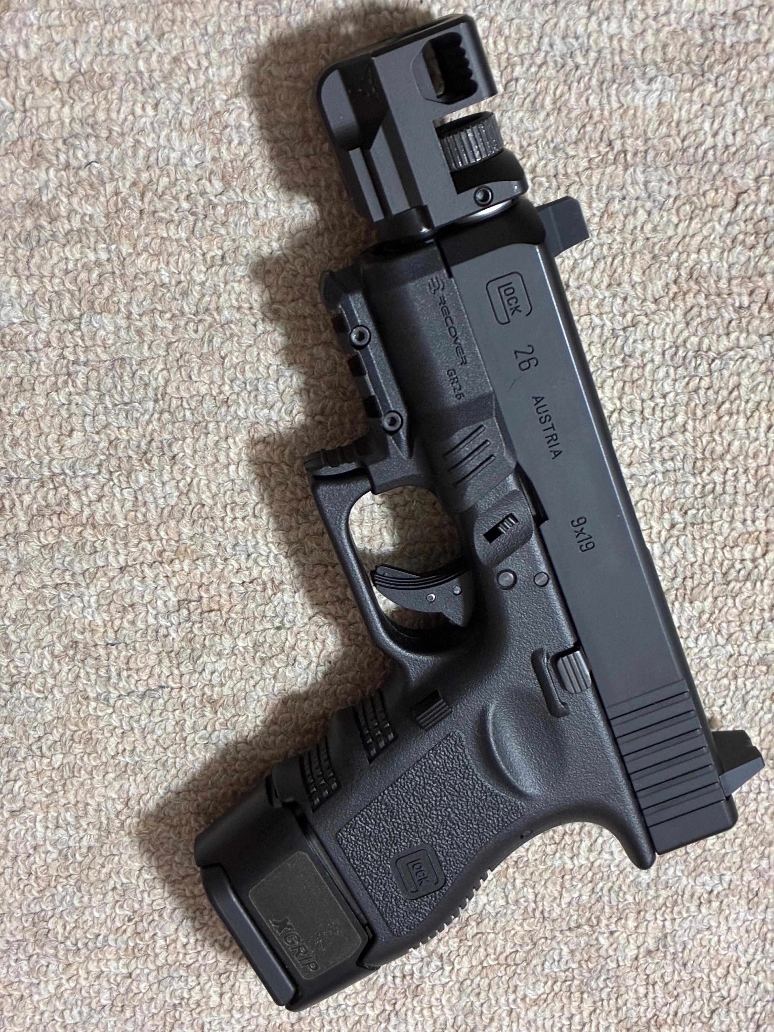 政治的に正しい」Glock26アドバンスを作ってみた｜ただの温泉カピバラ
