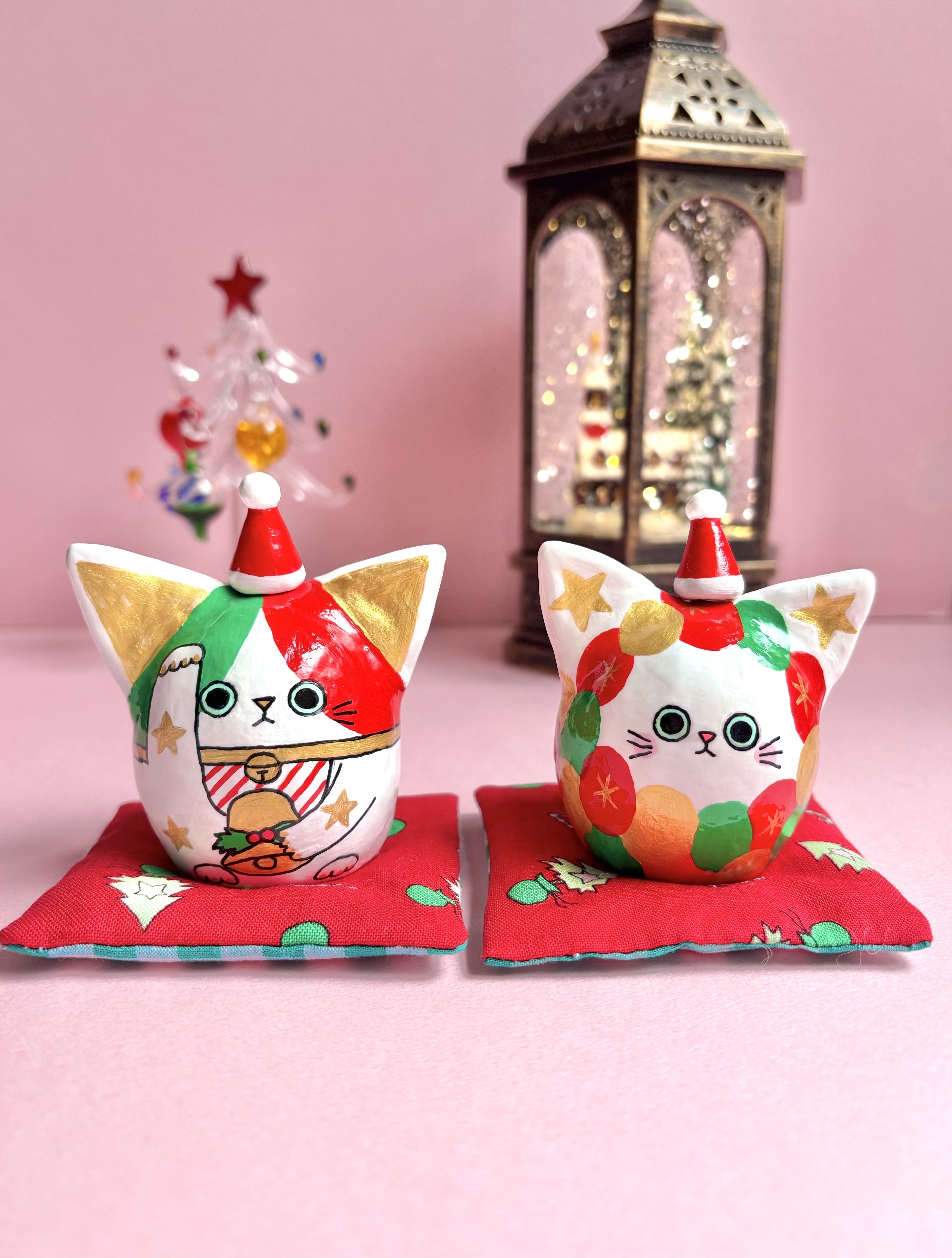 30分以内に入札なしなら10000円❗️手作り額付き作品「はるうららニャンコ」 30分以内に入札なしなら10000円❗️手作り額付き作品「はる