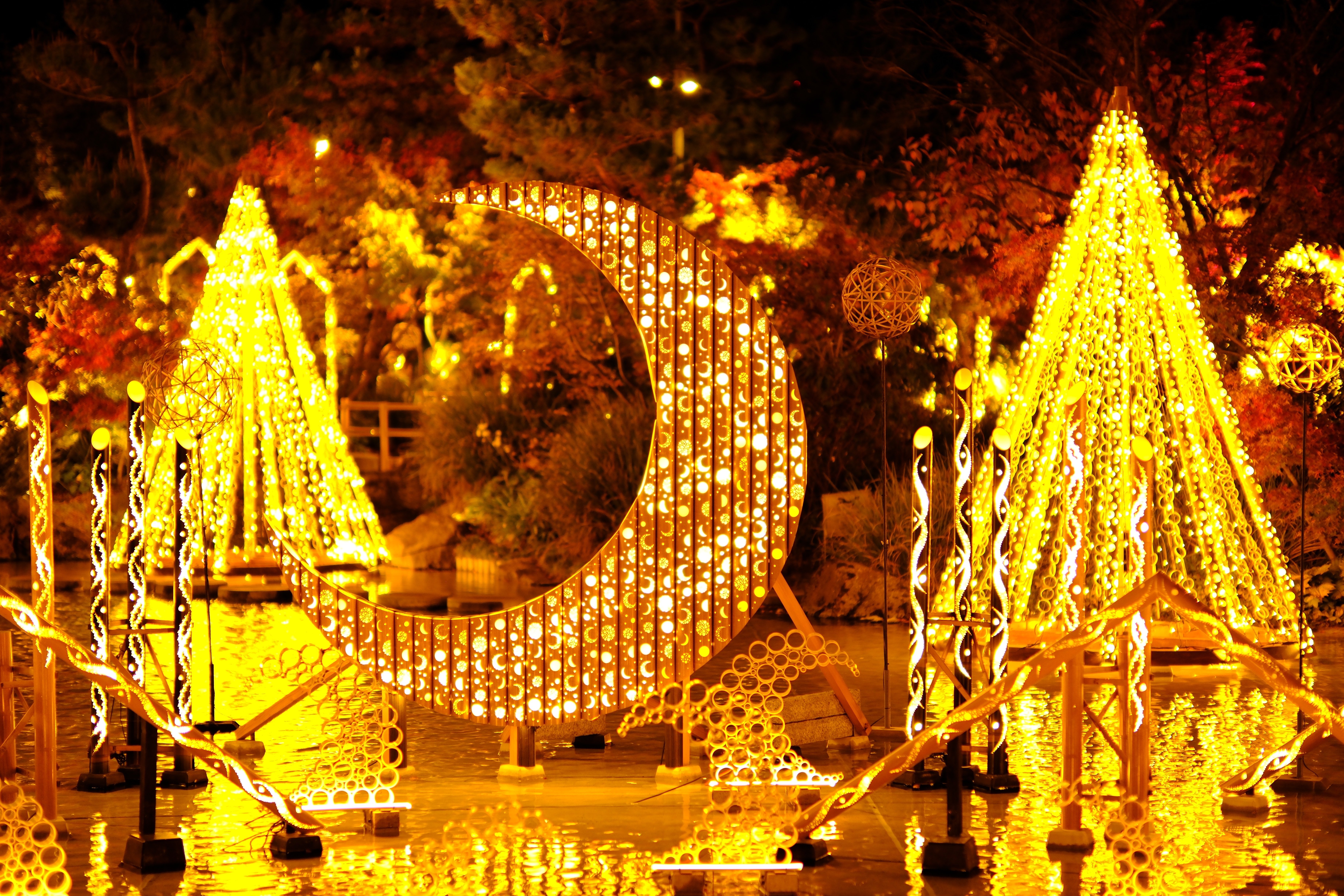 イルミネーション、光を捉えたい夜/FUJIFILM X-T50撮影写真記録22