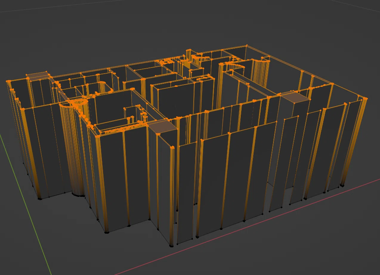 🏠 Making home building in Blender more fun! - How to create walls 'from ...