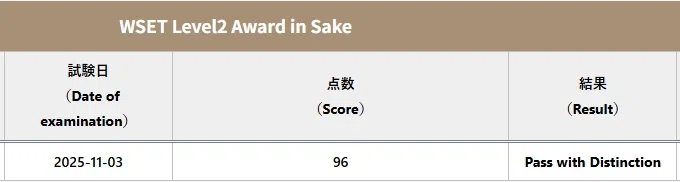 WSET SAKE Level2：Specification規定を読み込んでみる｜ワイン資格を