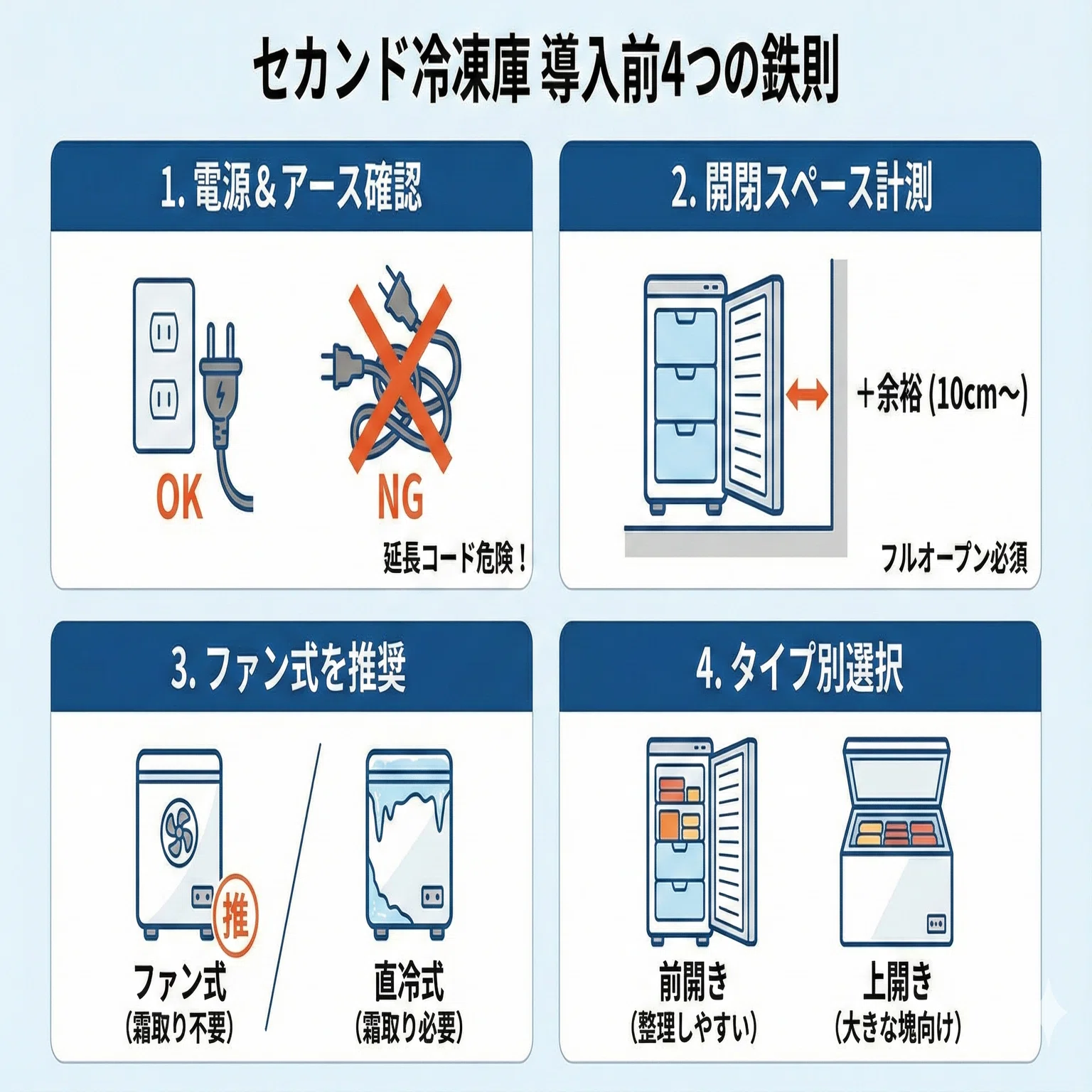 セカンド冷凍庫を買って後悔する人の共通点とは？「買わなきゃよかった 