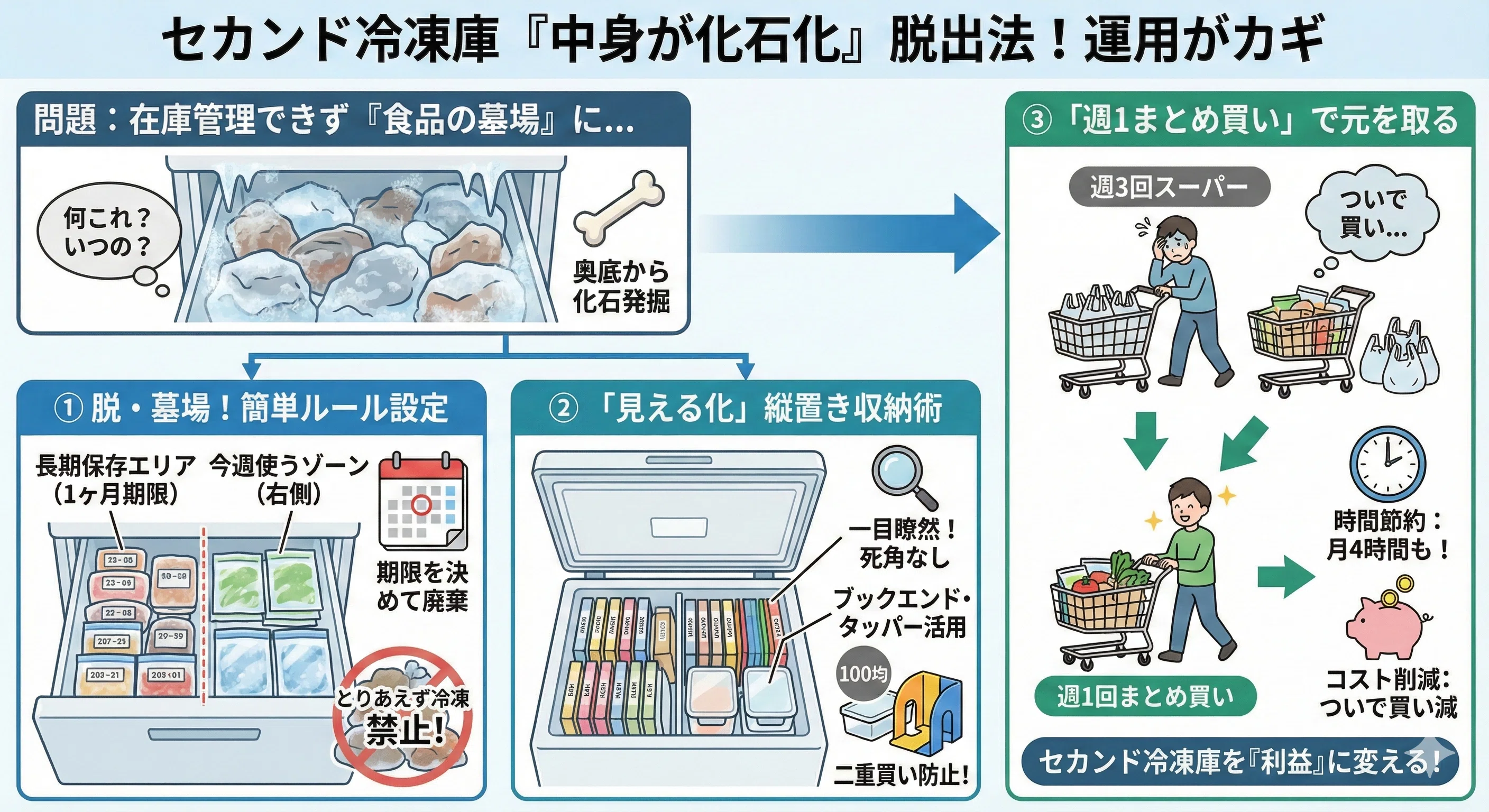 セカンド冷凍庫を買って後悔する人の共通点とは？「買わなきゃよかった 