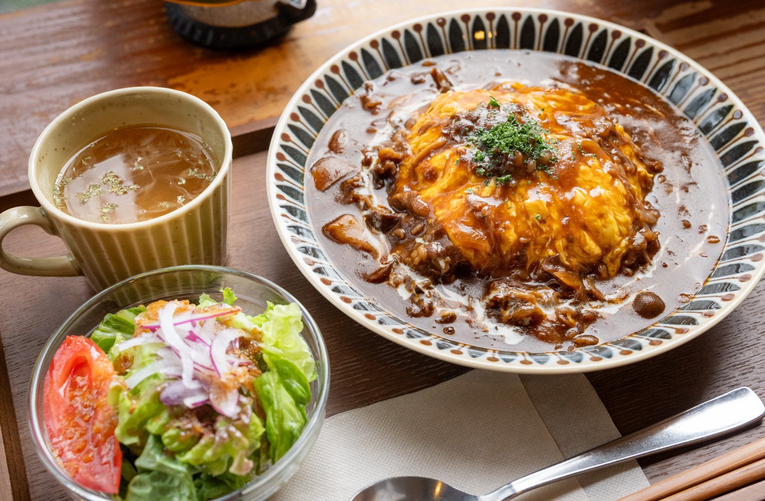 もう恋じゃん、って思ったらオムライスでした。｜いっつり。┃食べて寝