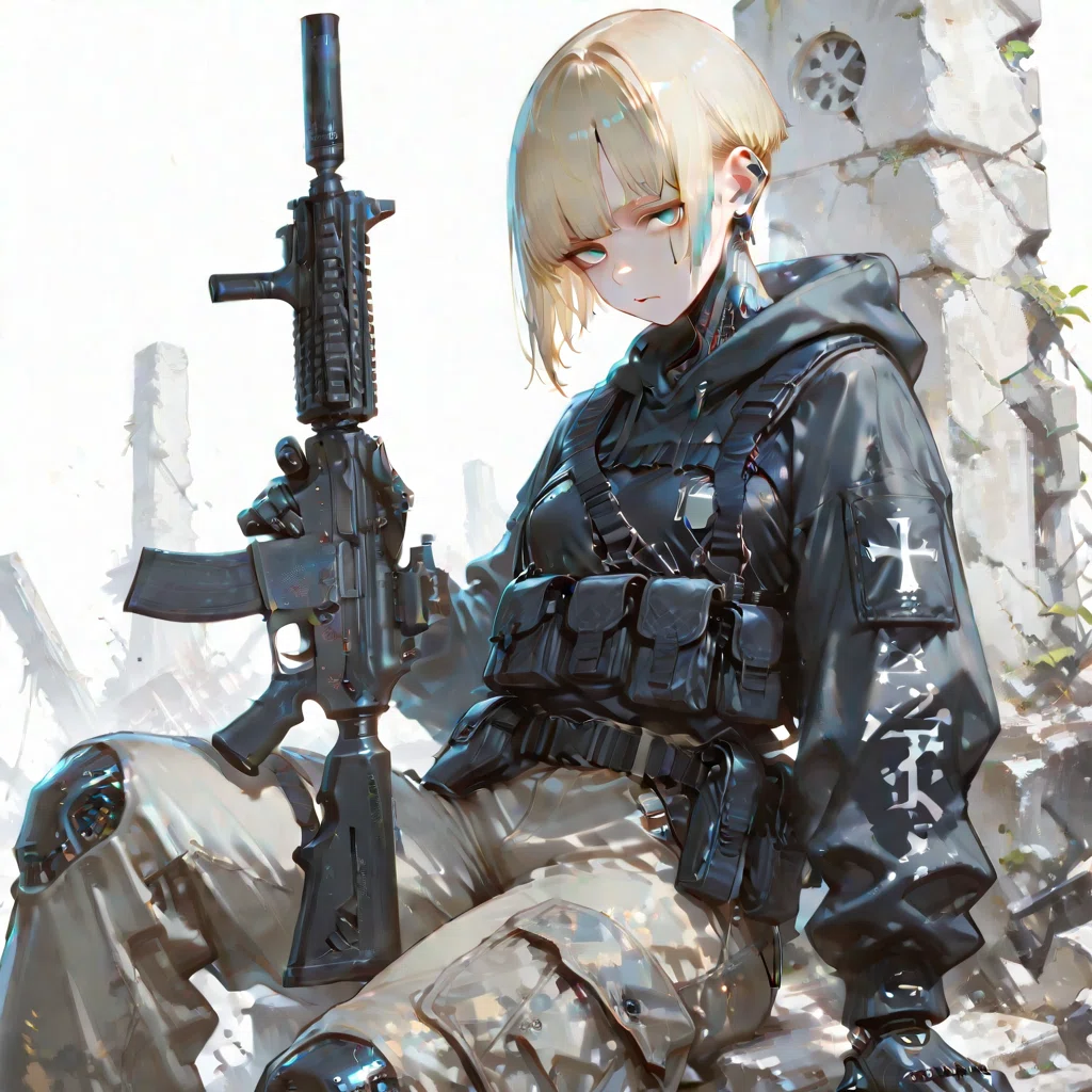 AI Illustration] Trying out z-image as an upscaler｜つみき