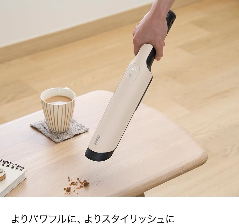 Shark EVOPOWER EX WV321JWH：常識を覆すパワフルさ✨「秒速掃除」を
