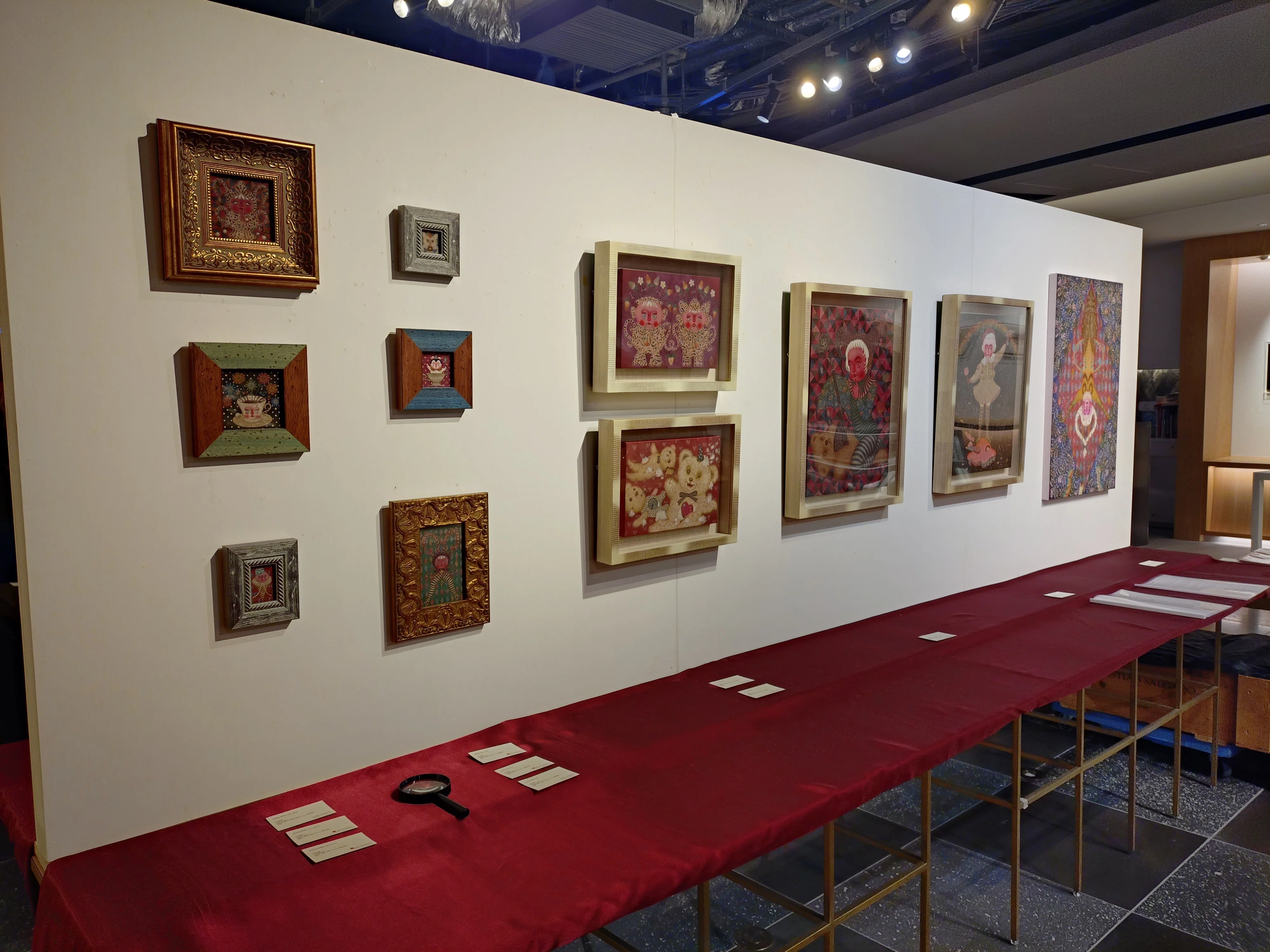 足立絵美 日本画展-PARALLEL CAFE-』（銀座蔦屋書店さん）開催中です